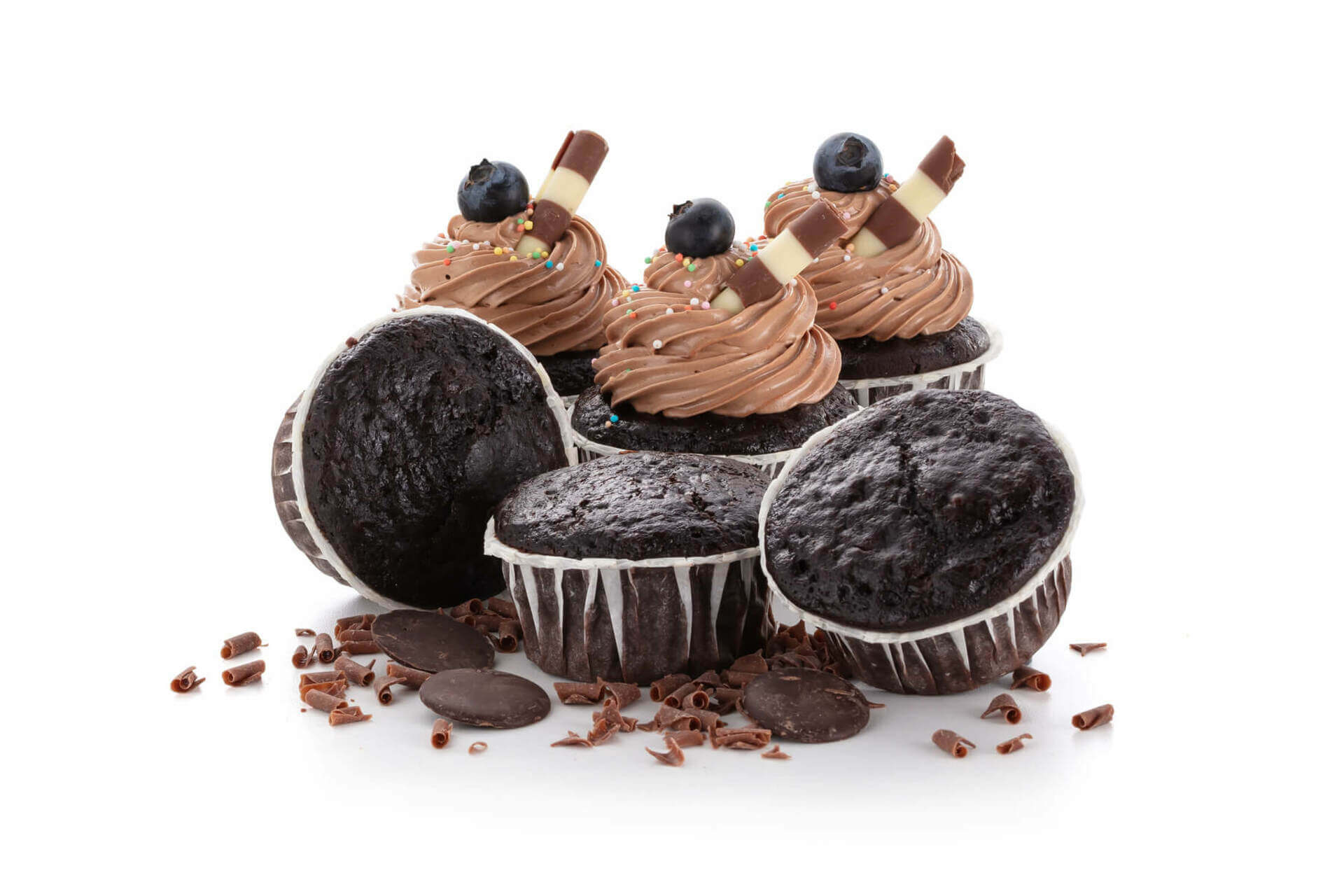 E-shop GRIZLY Sweets Čokoládové muffiny bezlepkové 2 x 340 g