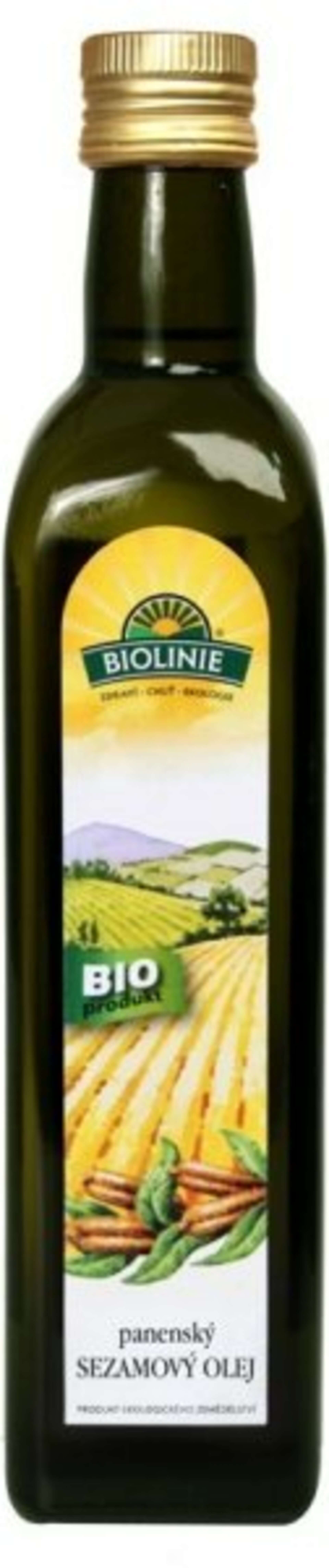 E-shop Biolinie Sezamový olej panenský 500ml