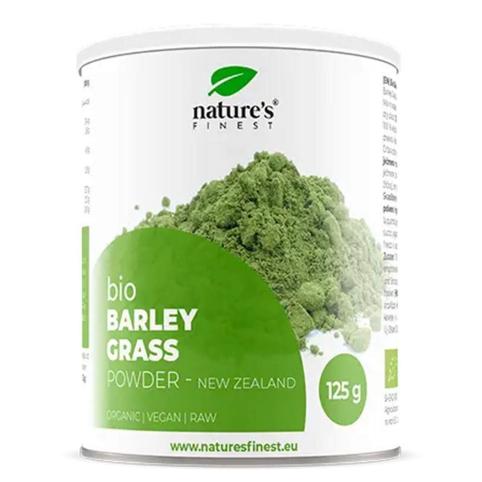 E-shop Nutrisslim Barley Grass powder (Zelený jačmeň) BIO 125 g