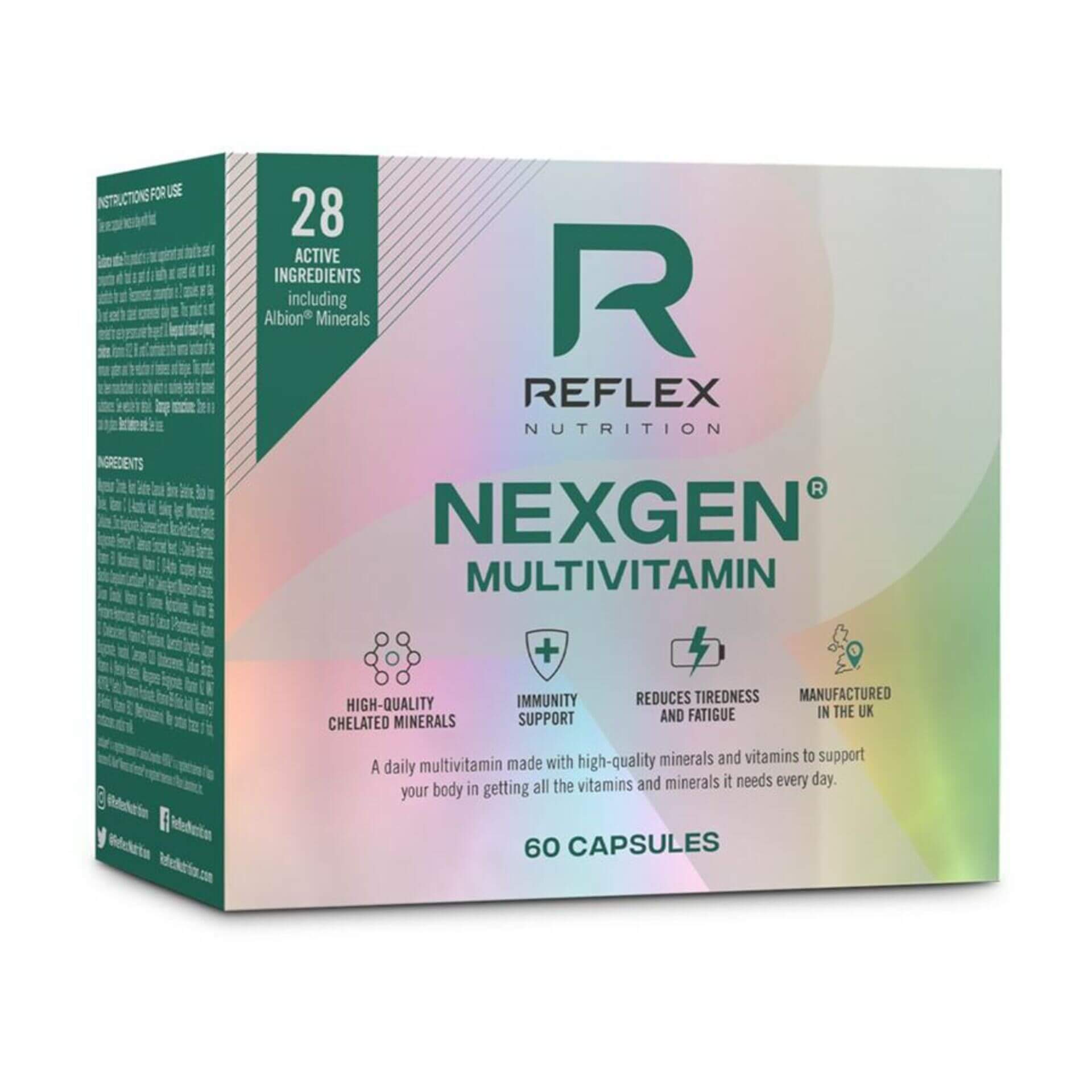Značka Reflex Nutrition - Reflex Nutrition Nexgen® Multivitamín 60 kaps.