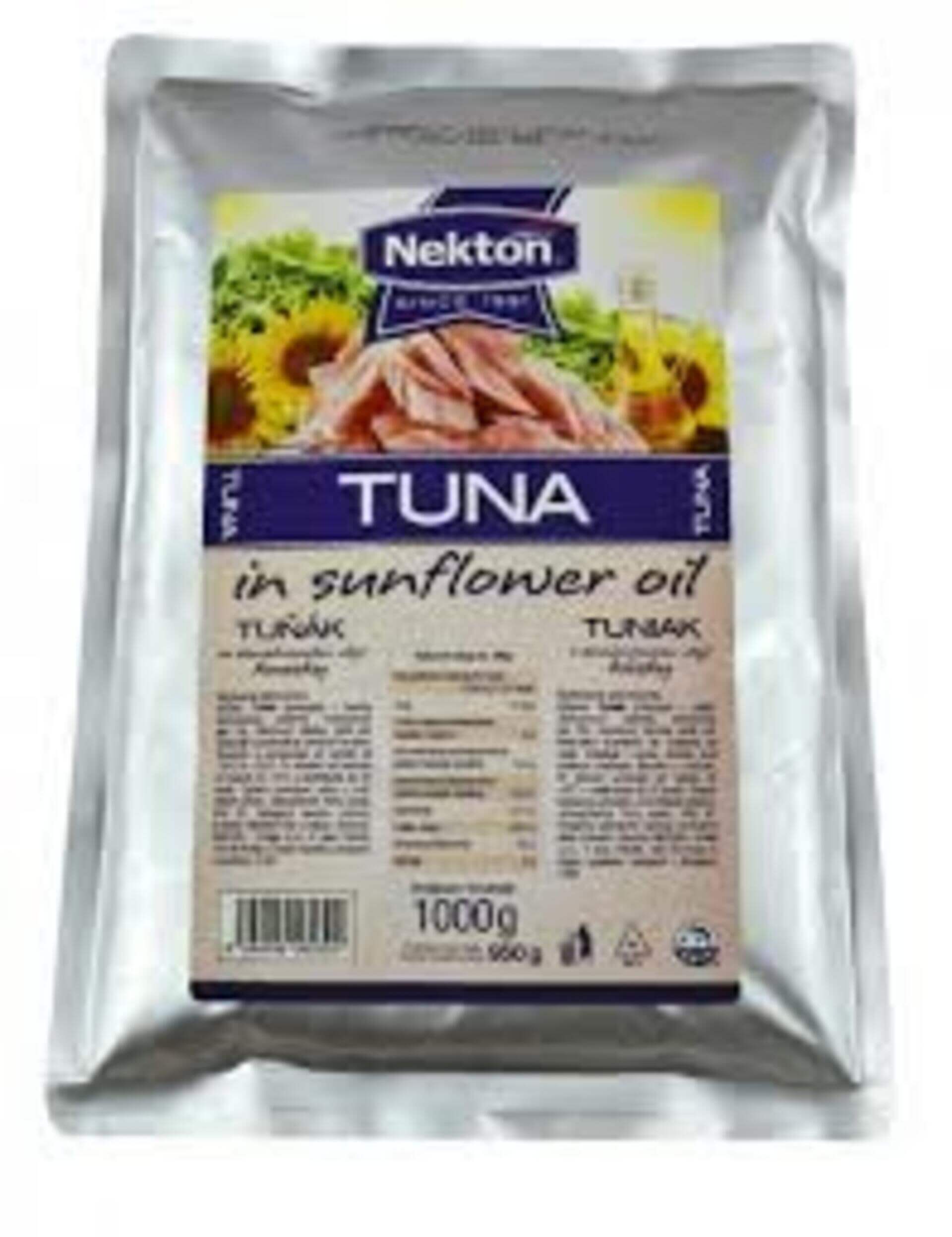 E-shop NEKTON Tuniak v slnečnicovom oleji - kúsky 1000 g