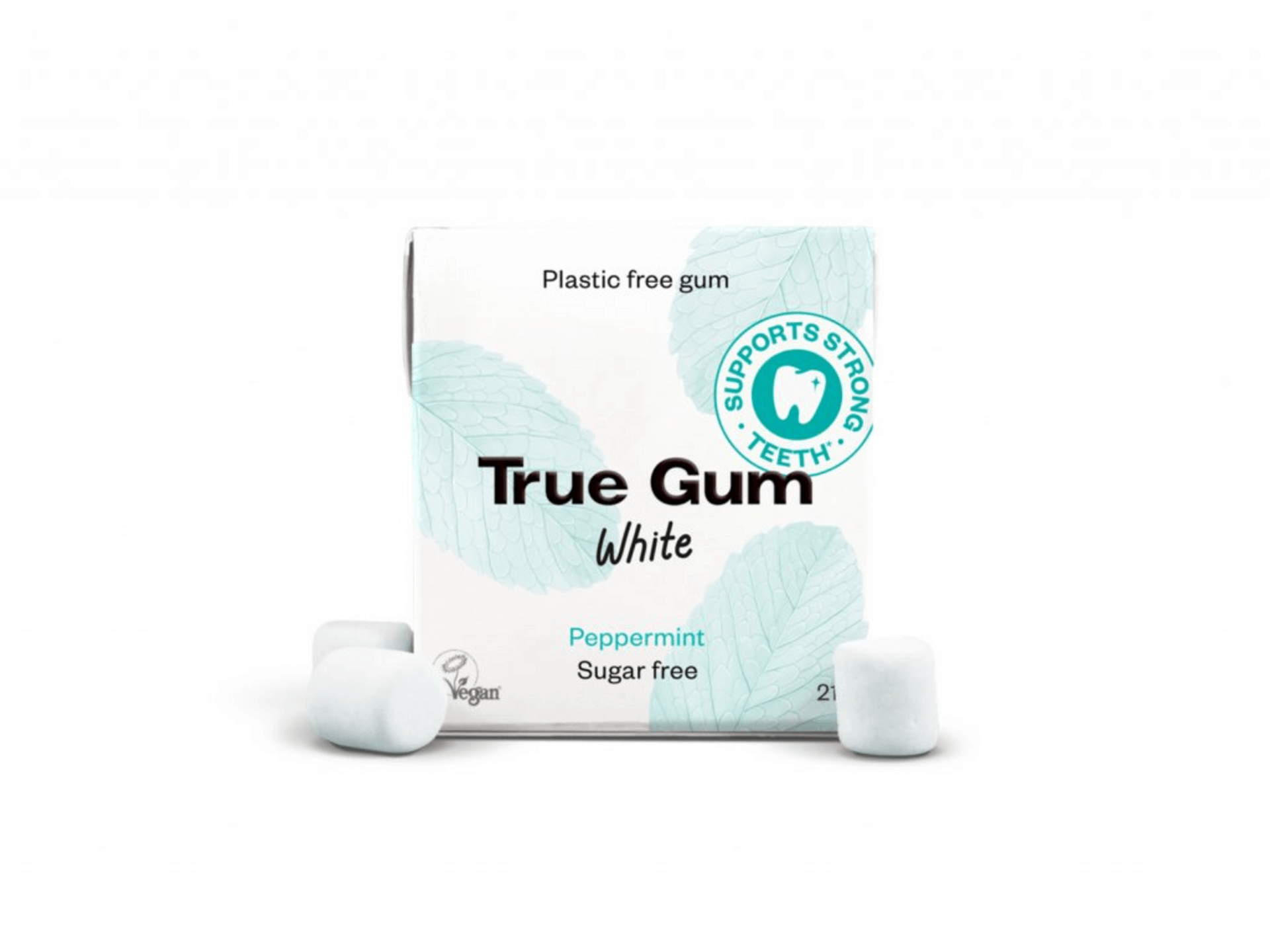 E-shop True gum Žuvačky bez cukru s príchuťou peppermint 21 g