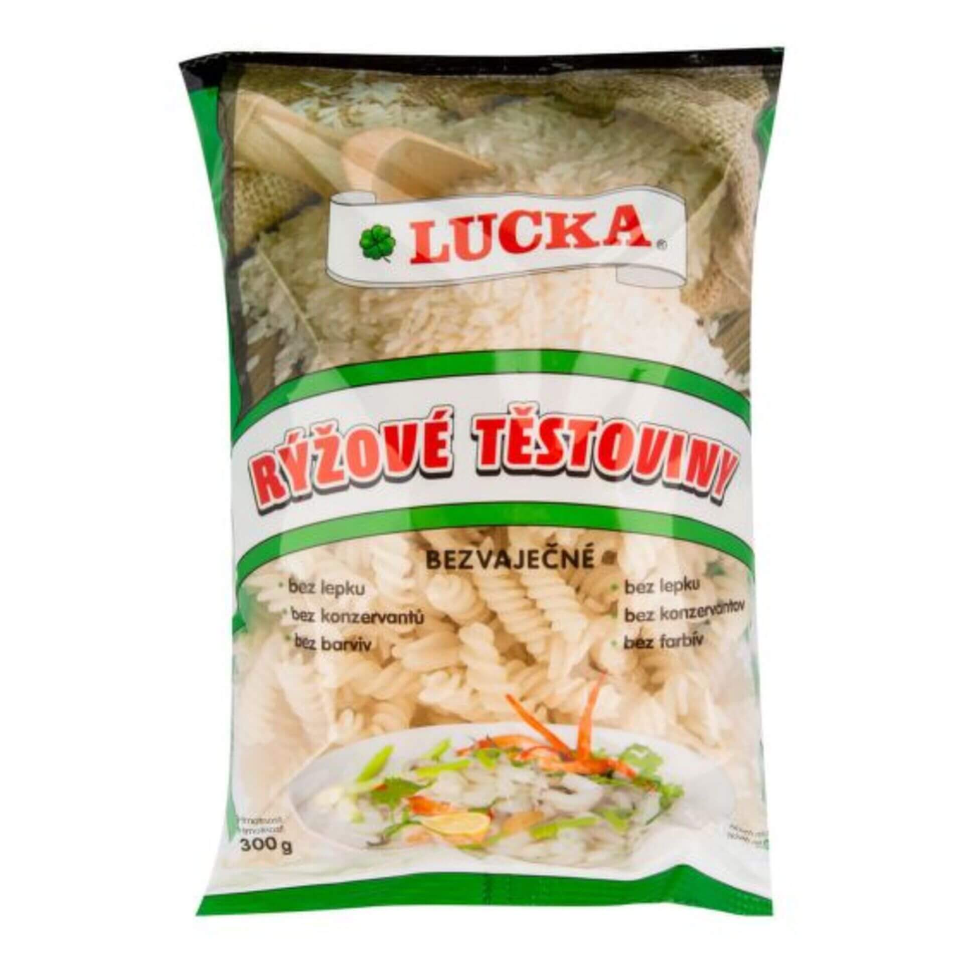 E-shop Lucka Cestoviny vretená ryžové bezlepkové 300 g