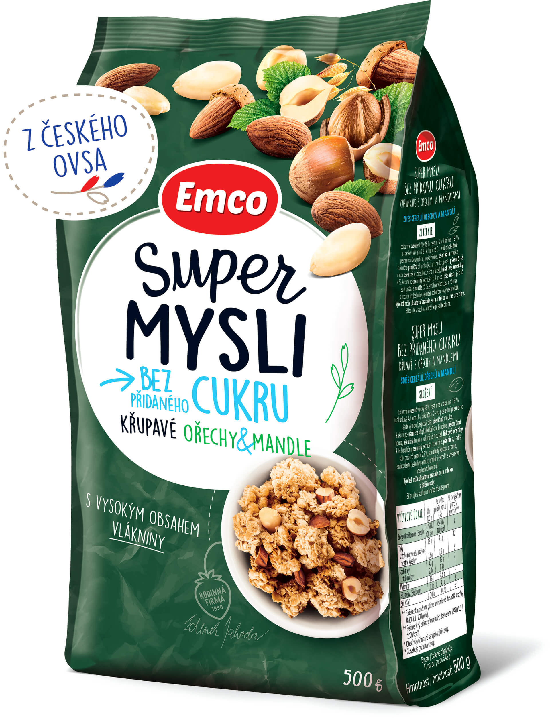 E-shop Emco Super mysli orechy a mandle 500 g