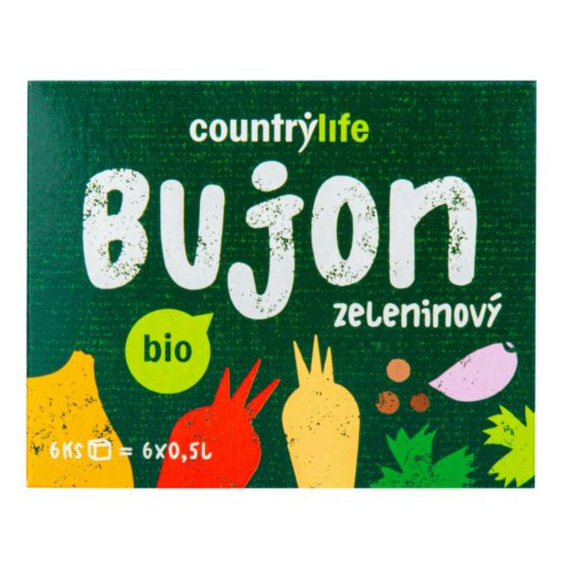 Country Life Bujón zeleninový BIO 66 g
