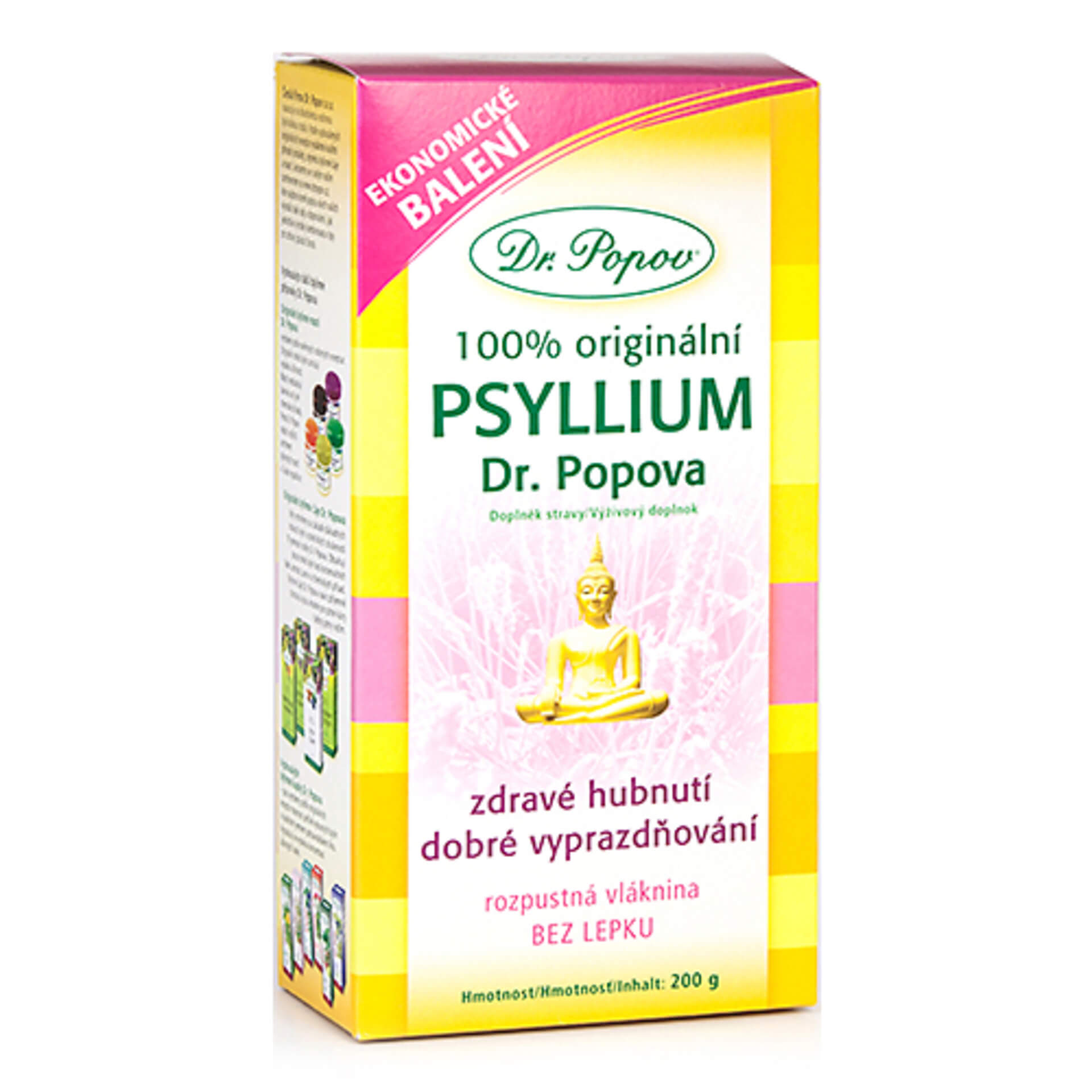 E-shop Dr. Popov Vláknina Psyllium 200 g