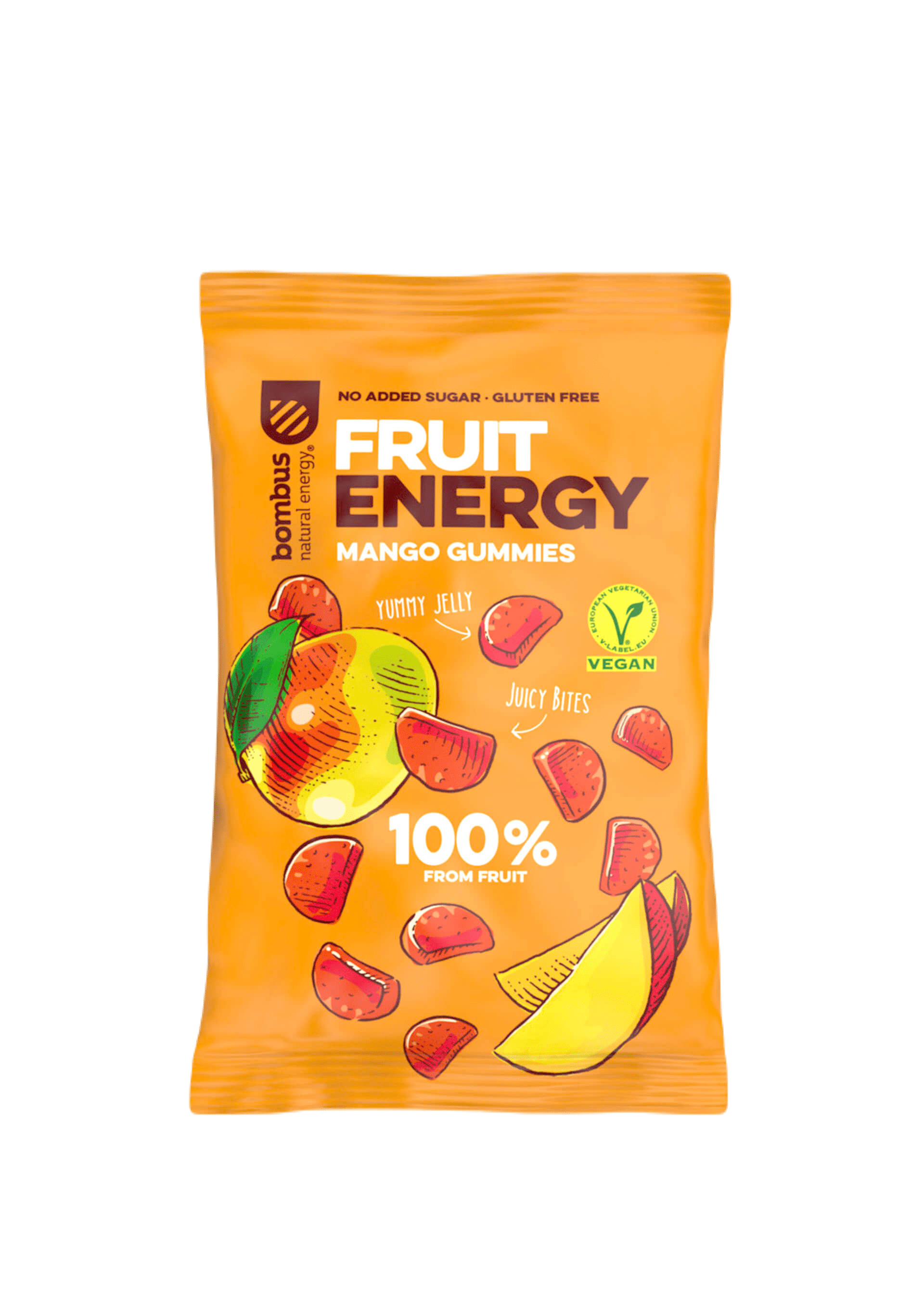 E-shop Bombus Cukríky Fruit energy mango 35 g