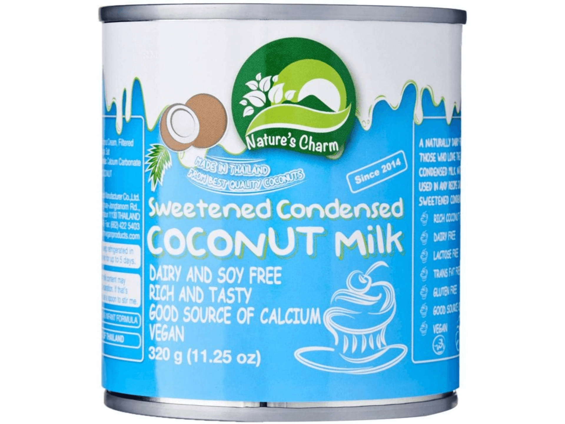 E-shop Nature's Charm Sladené kokosové kondenzované mlieko 320 g