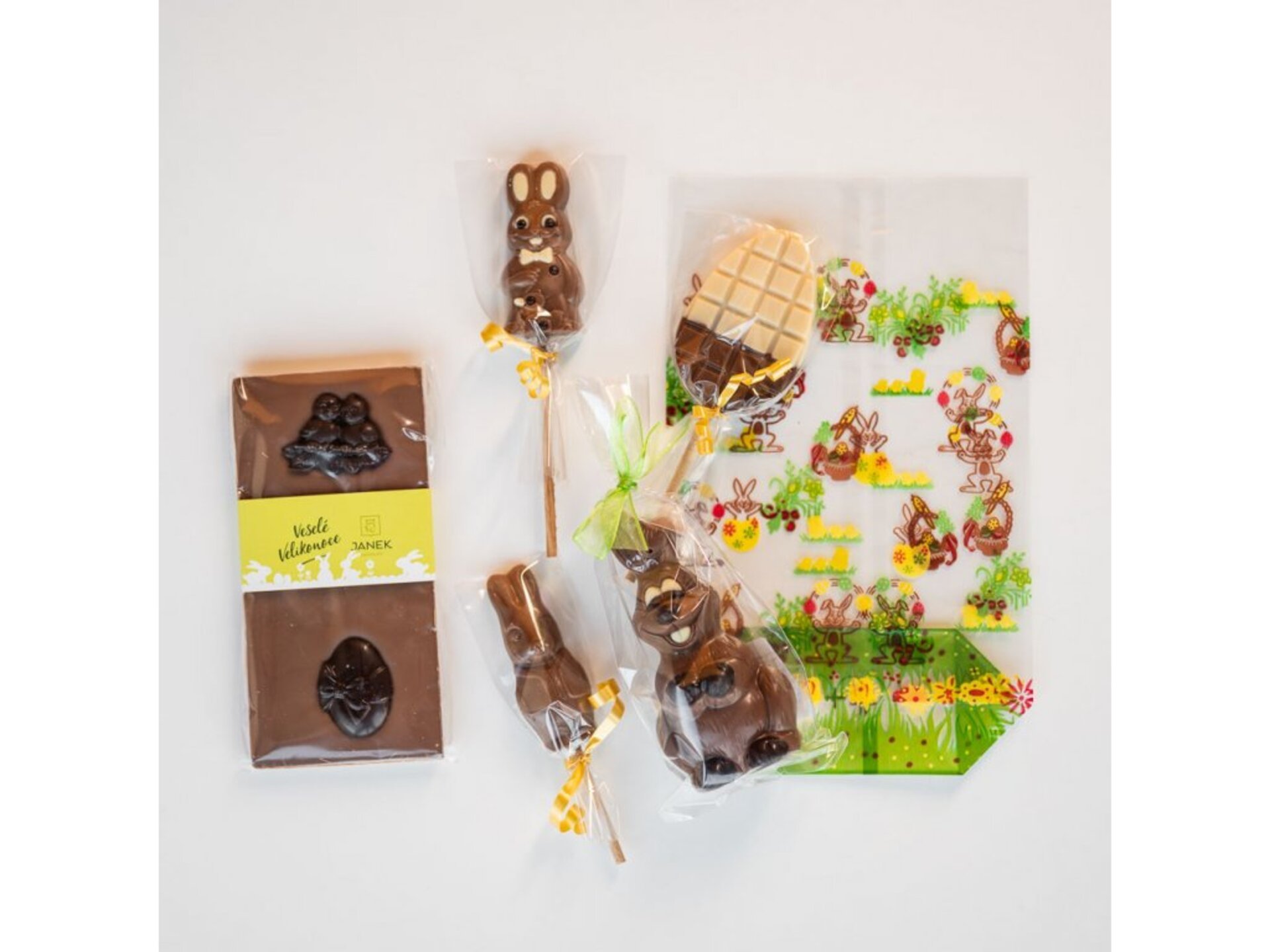 E-shop Čokoládovňa Janek Veľkonočný balíček - malý 115 g