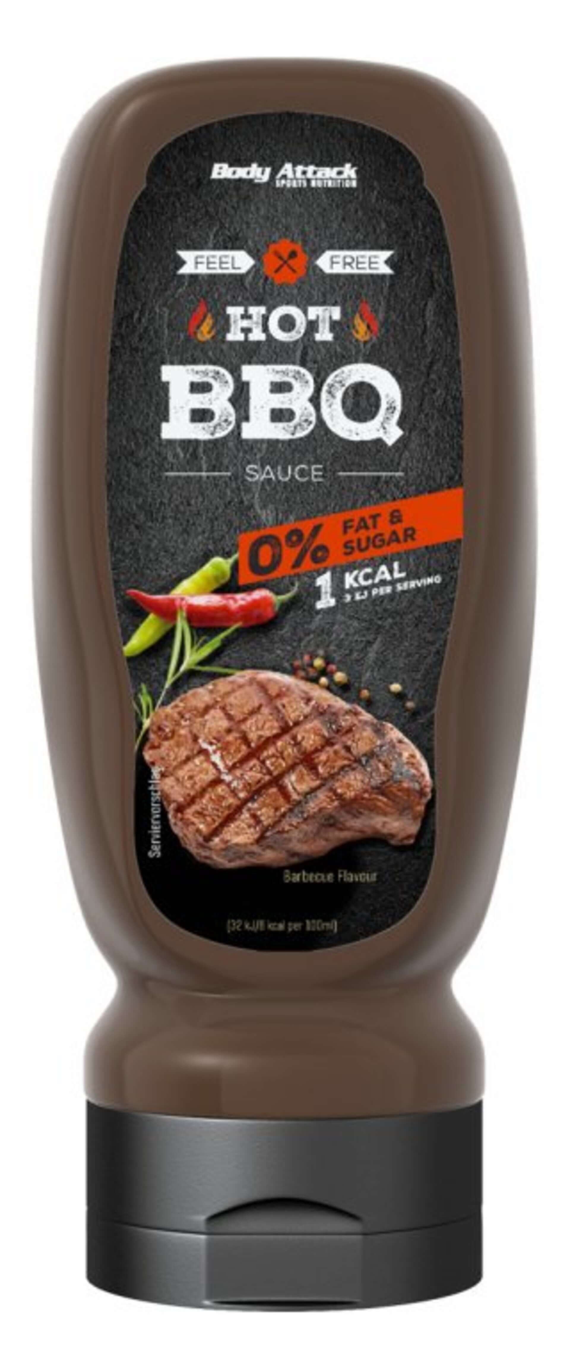 E-shop Body Attack Hot BBQ Sauce 320 ml
