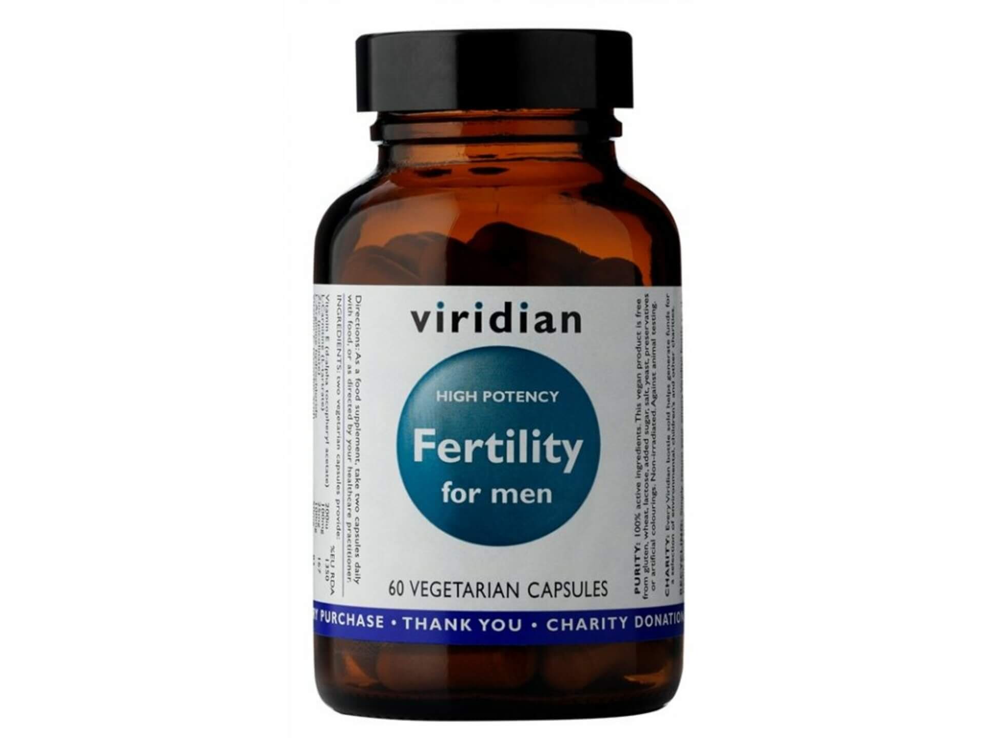E-shop Viridian Fertility for Men 60 kapslí