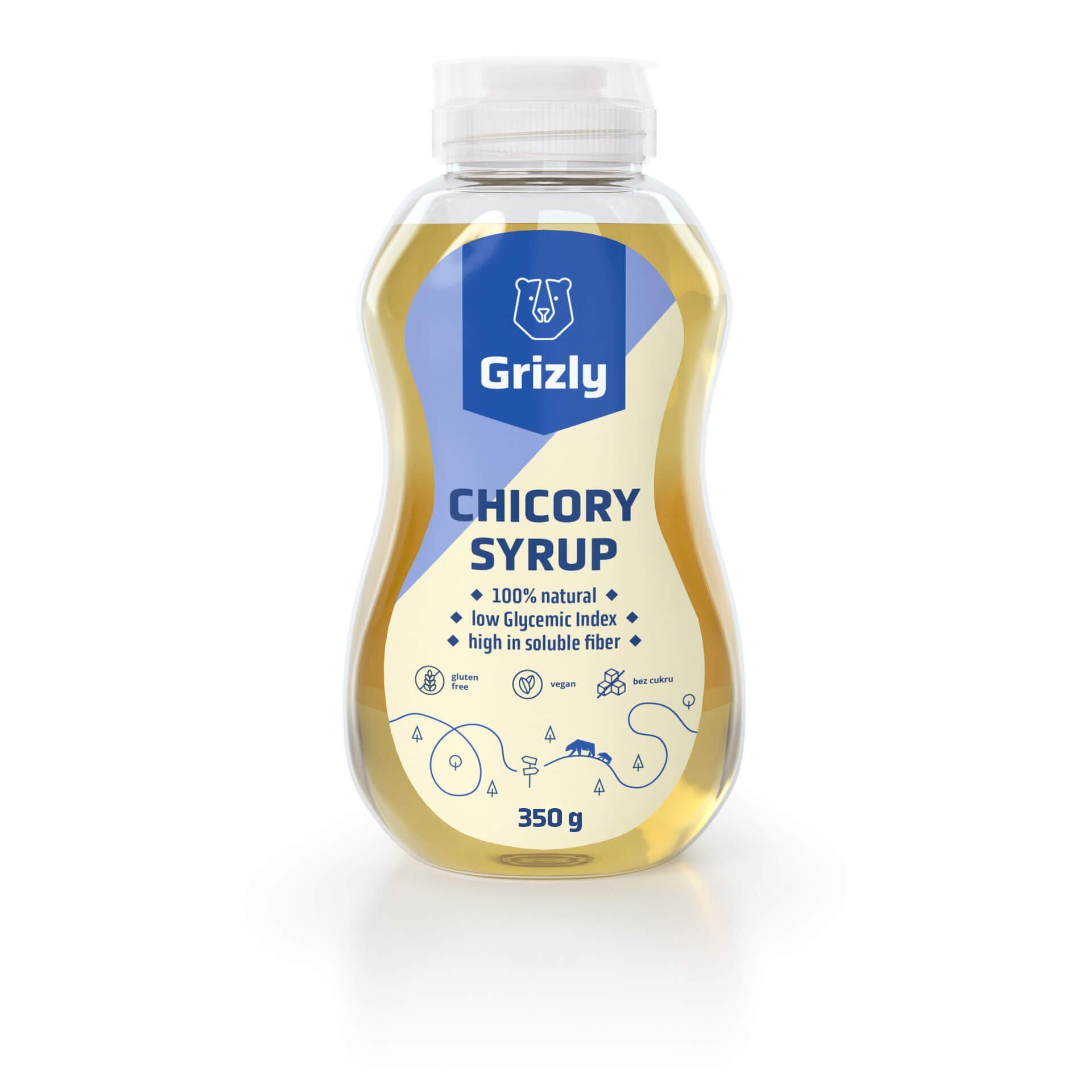 E-shop GRIZLY Čakankový sirup 350 g/250 ml