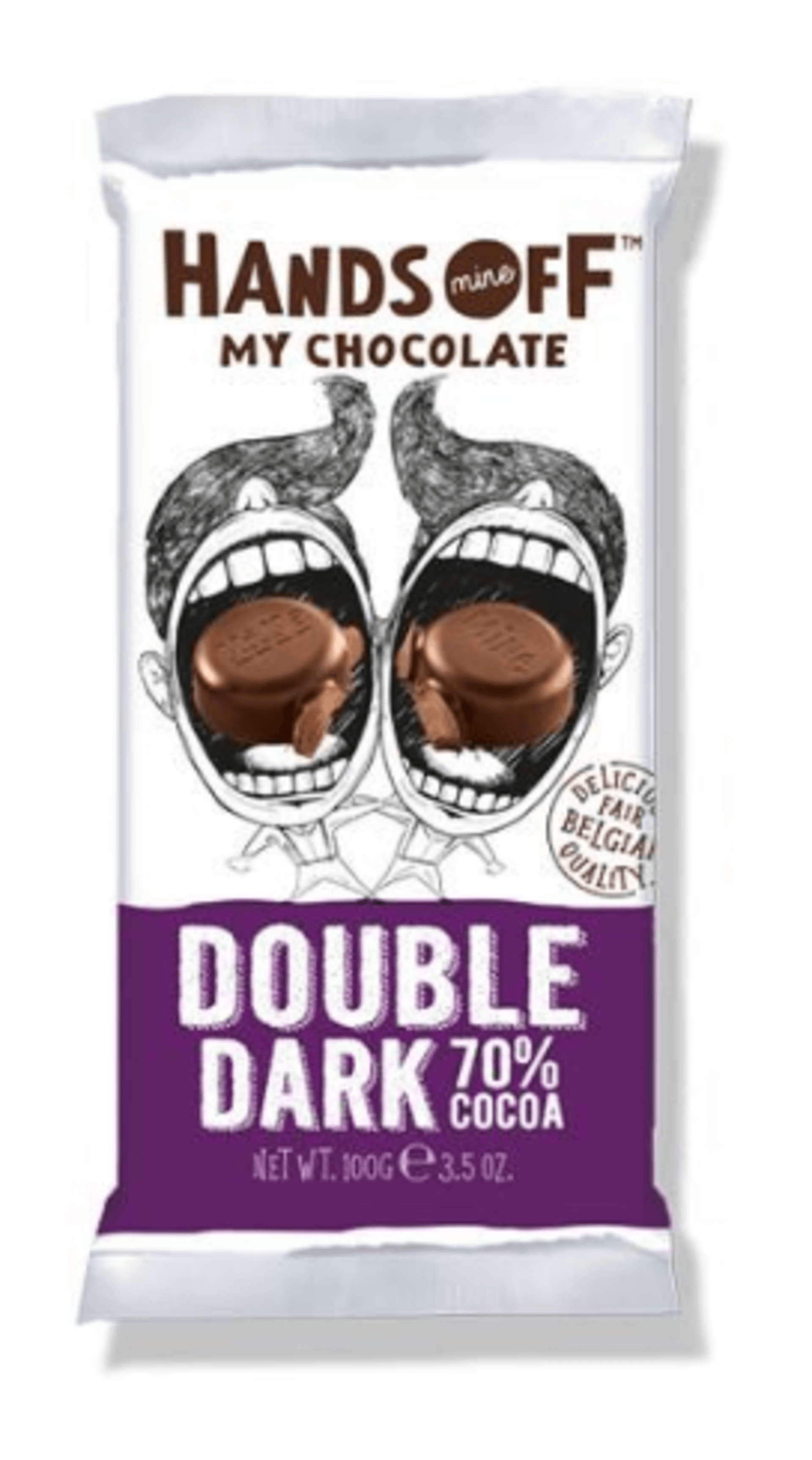 E-shop Hands off my chocolate Dvojitá horká čokoláda 100 g