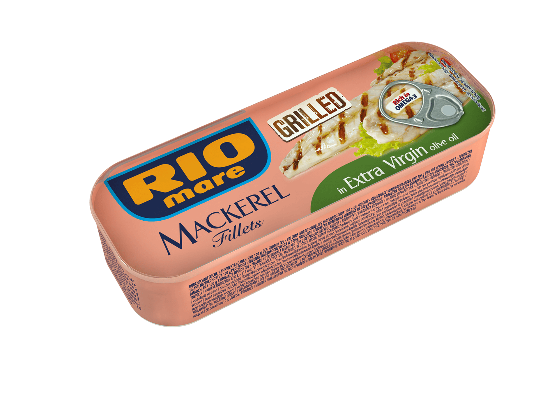 E-shop Rio Mare Grilované filety z makrely v extra panenskom oleji 120 g