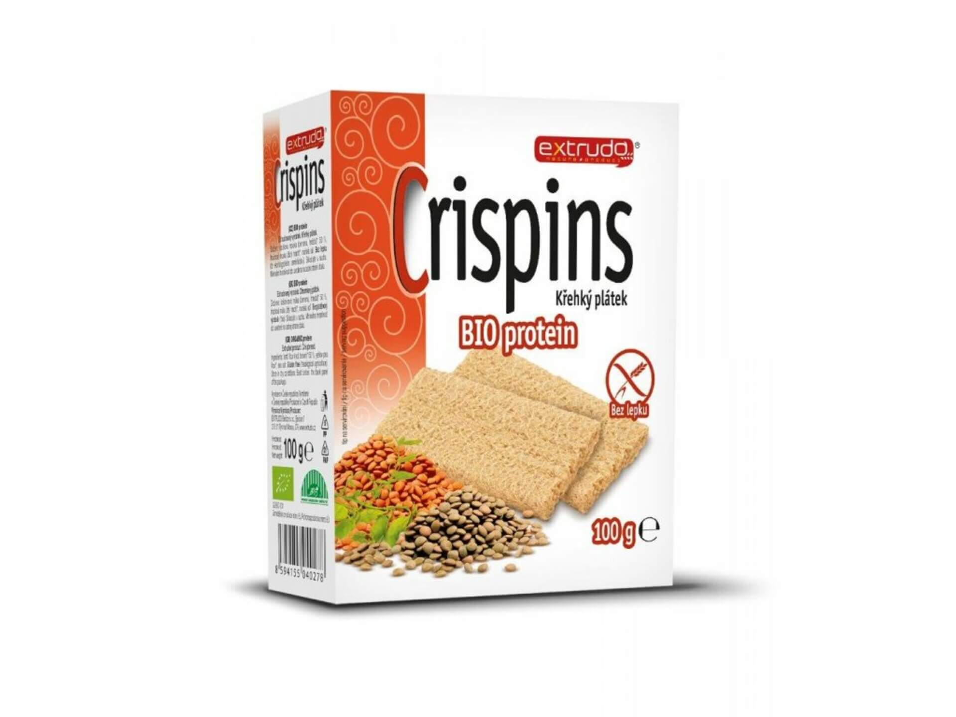 E-shop Extrudo Crispins Proteínový 2x50 g