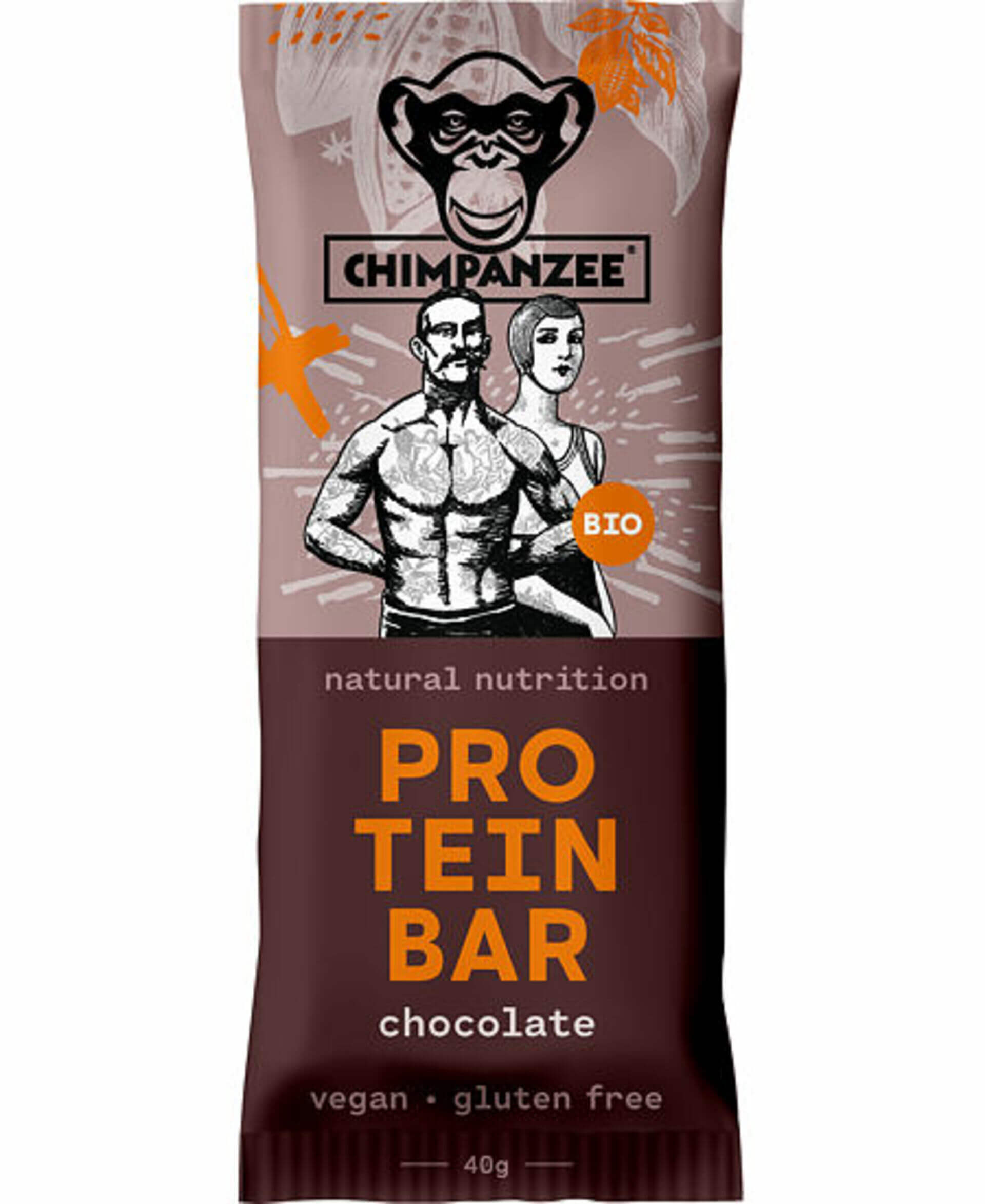 E-shop Chimpanzee BIO proteín bar čokoláda 40 g