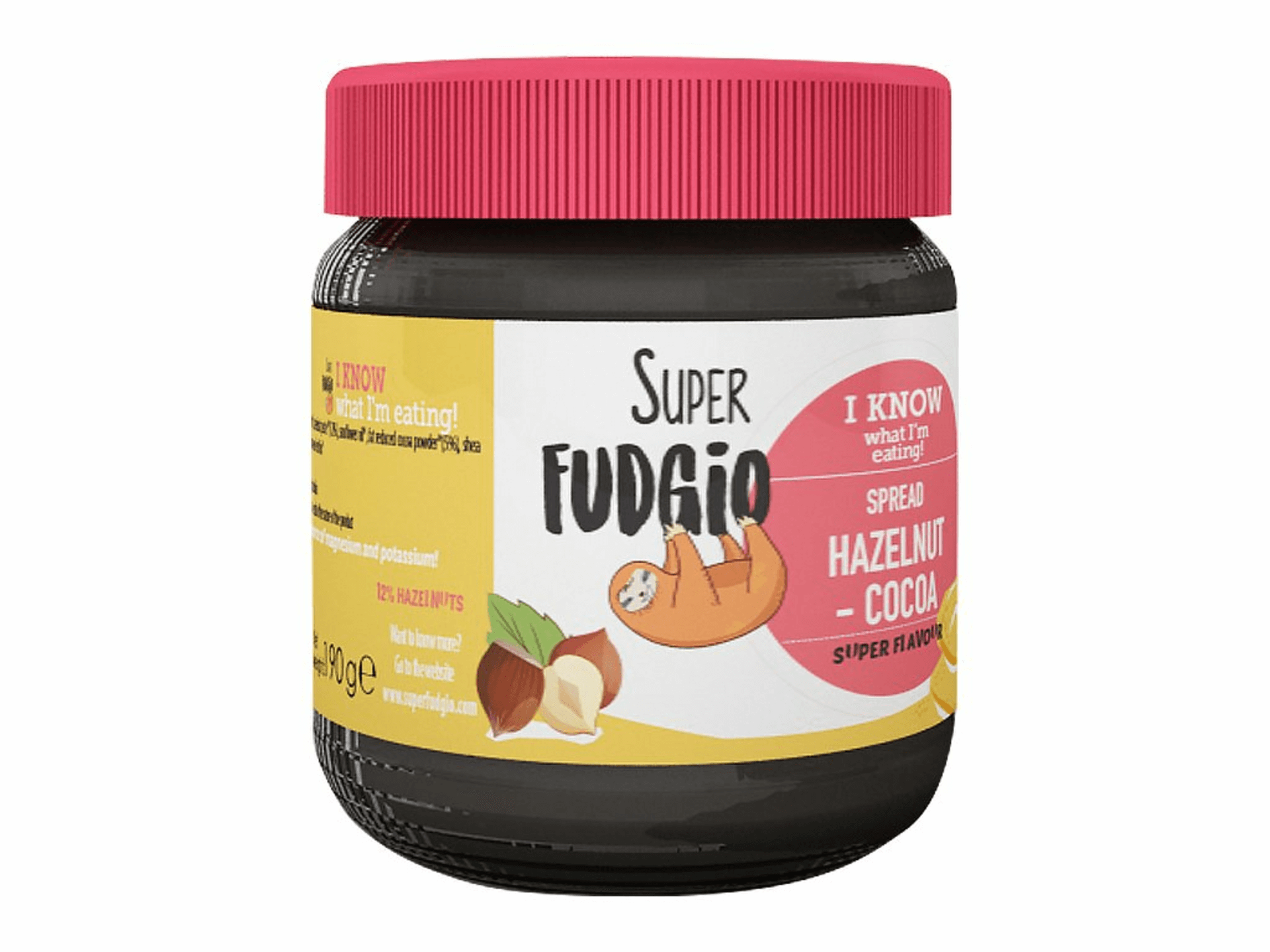 Super Fudgio lieskovoorieškovo - kakaový krém BIO 190 g