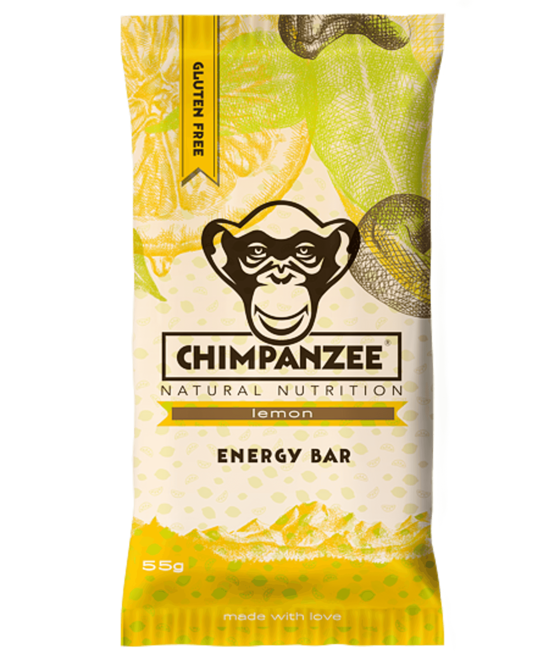 E-shop Chimpanzee Energy bar Citron 55 g