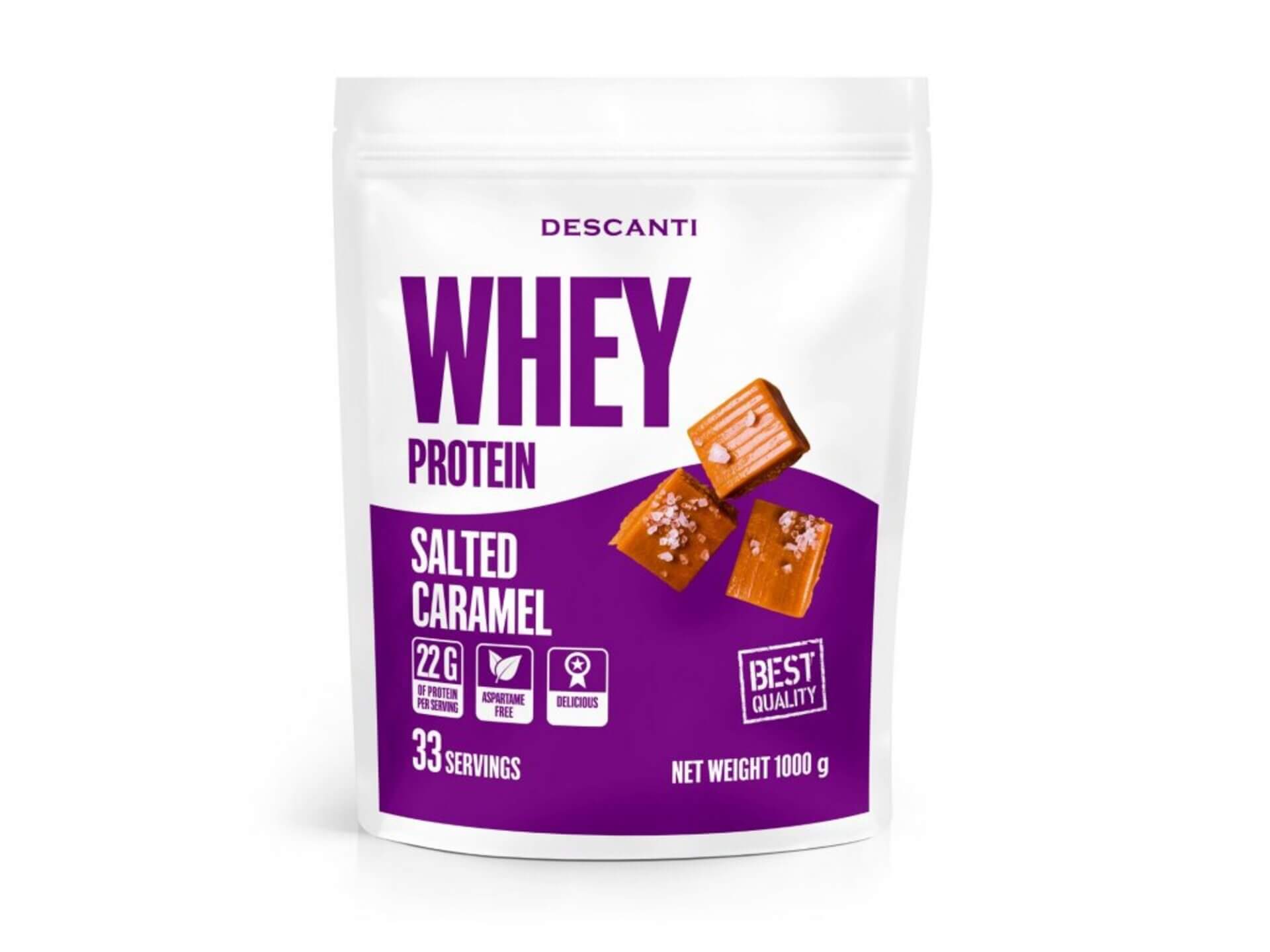 E-shop Descanti Whey Protein Slaný karamel 1000 g