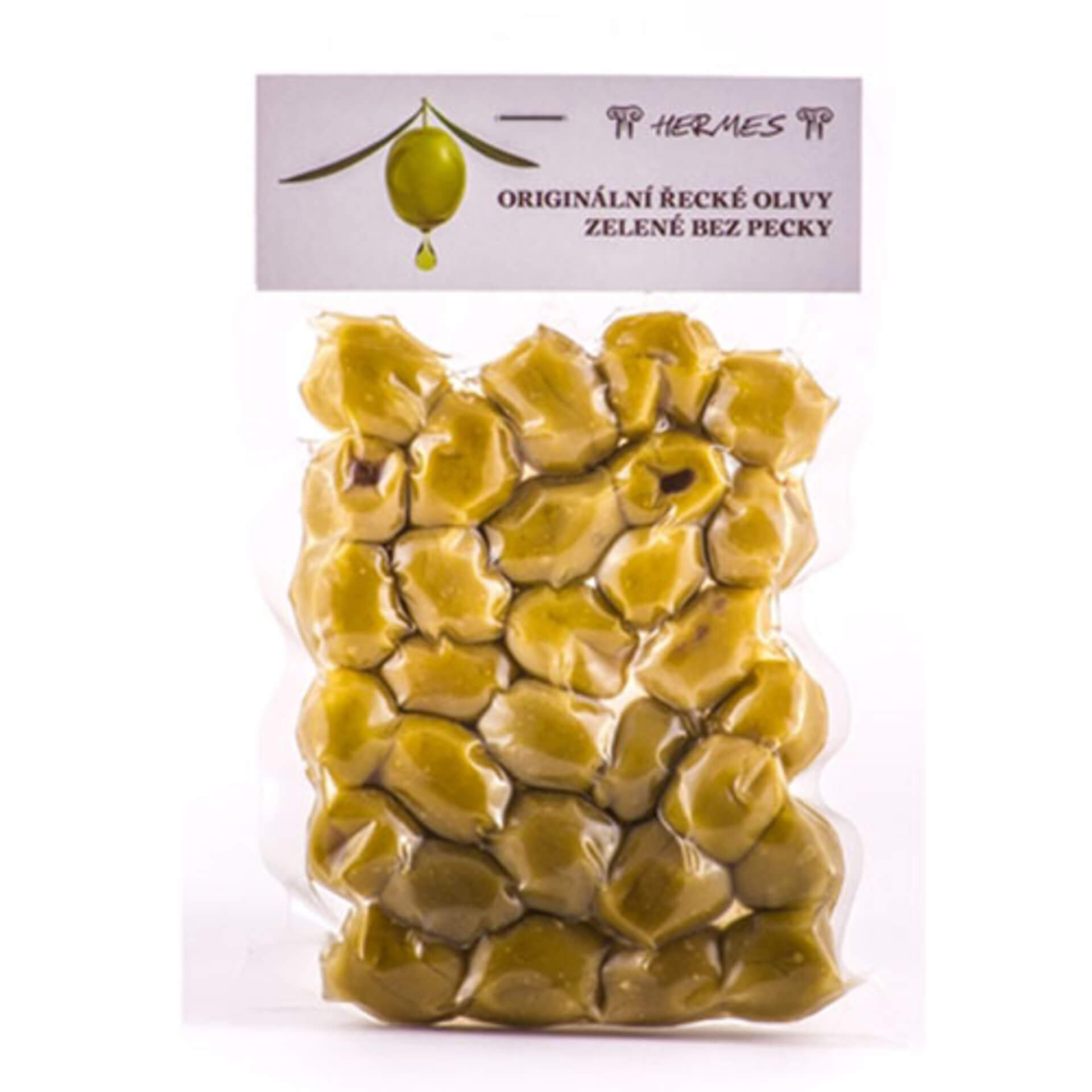 E-shop Hermes Zelené olivy bez kôstky 140 g