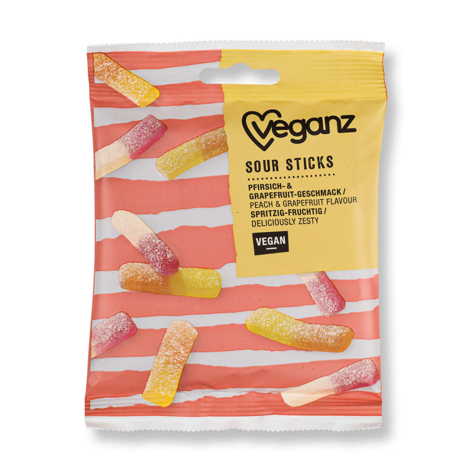 E-shop Veganz Kyslý mix cukríkov 100 g