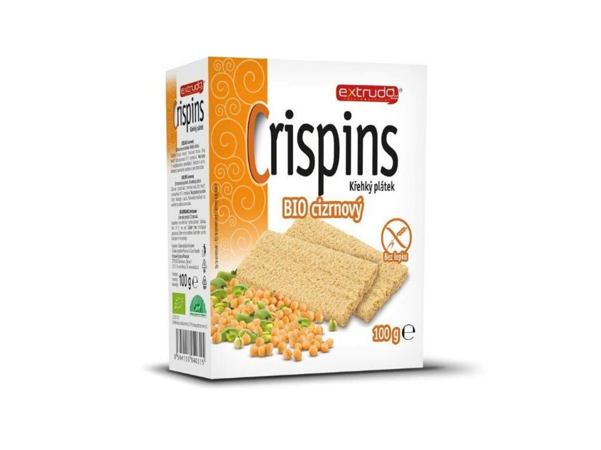 E-shop Extrudo Crispins Cícer 2x50 g