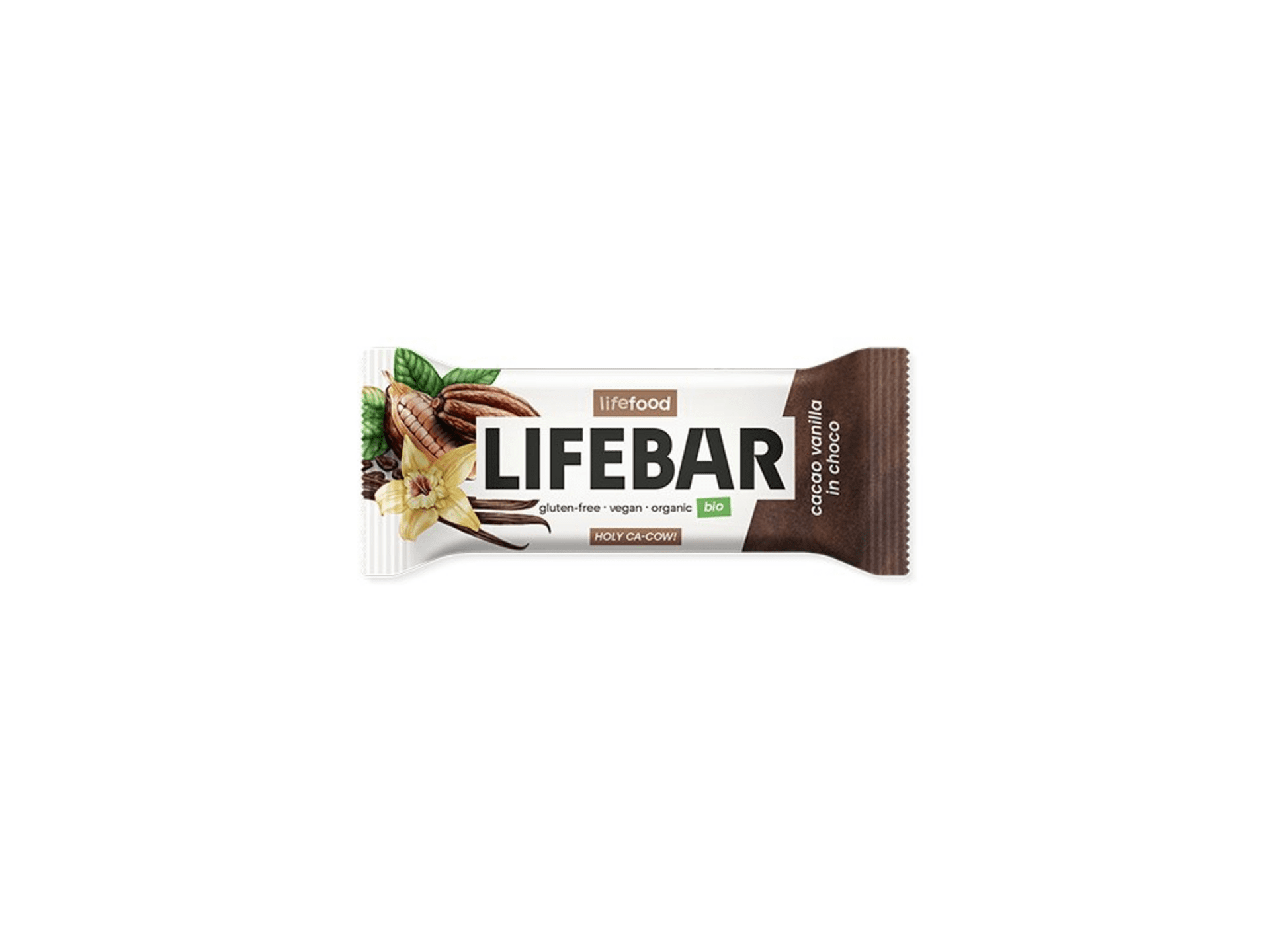 E-shop Lifefood Lifebar InChoco tyčinka Cacao Vanilka BIO 40 g