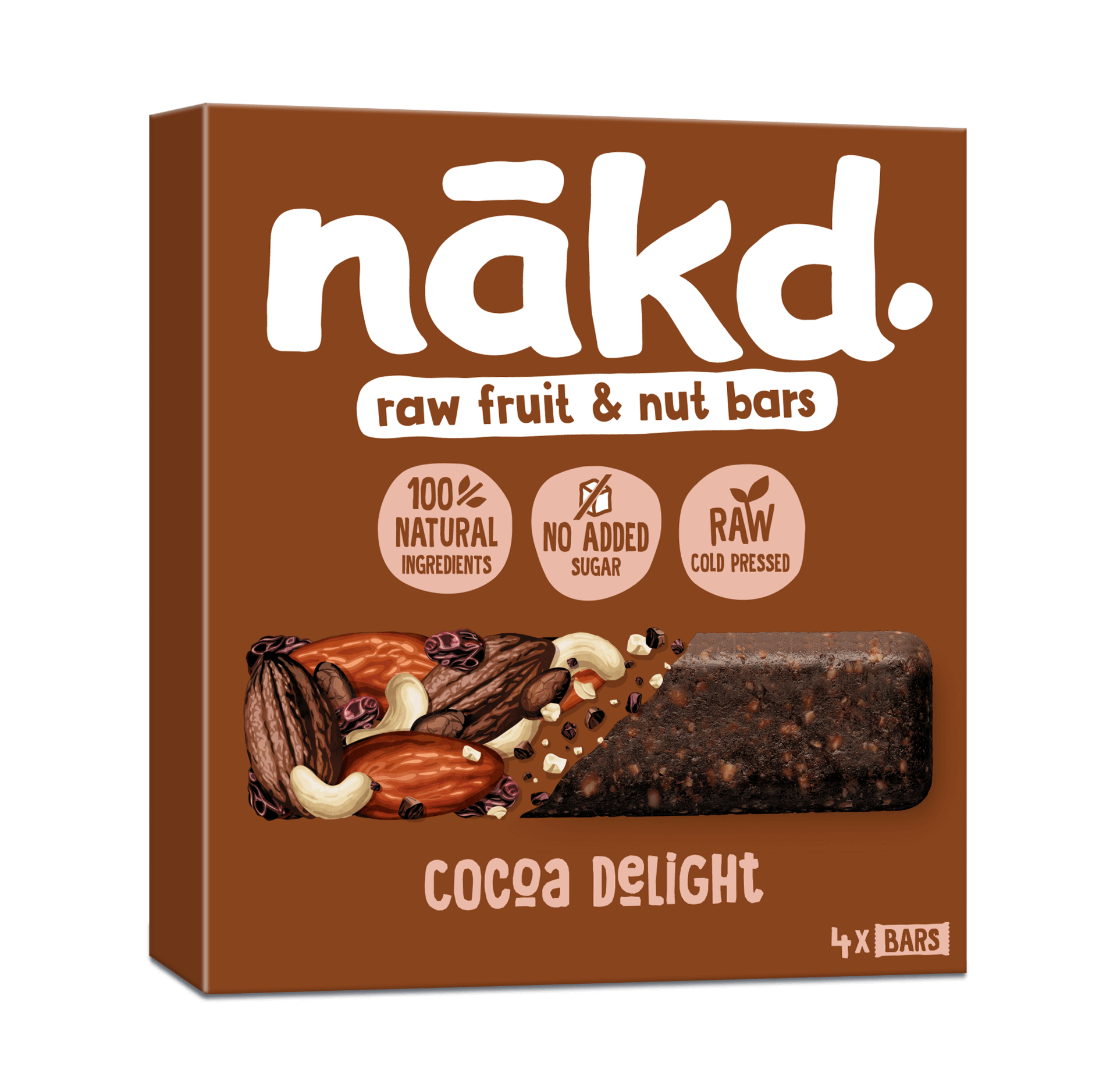 E-shop Nakd Cocoa delight 4 x 35 g
