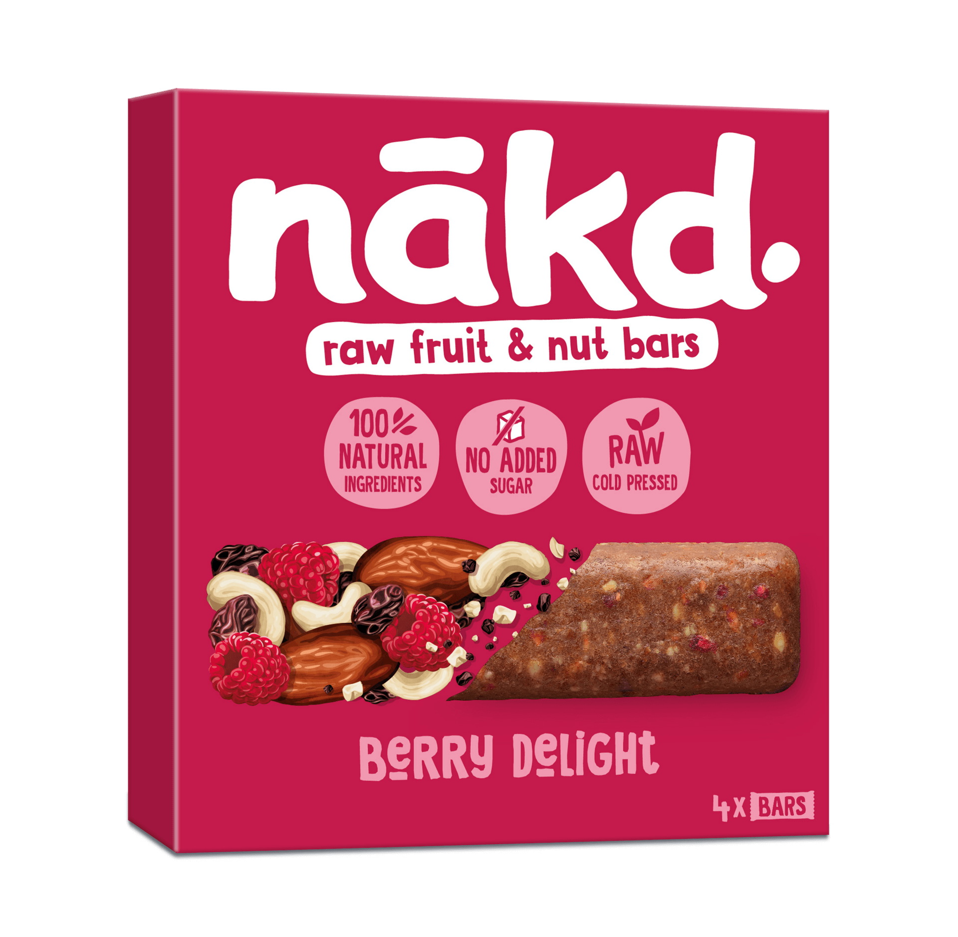 E-shop Nakd Berry delight 4 x 35 g