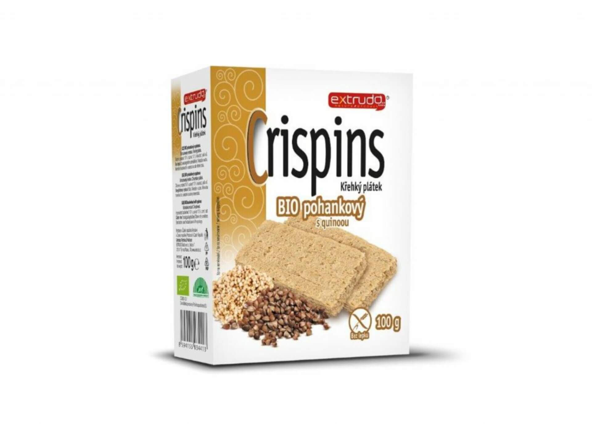 E-shop Extrudo Crispins Pohánkový Guinoa 2x50 g
