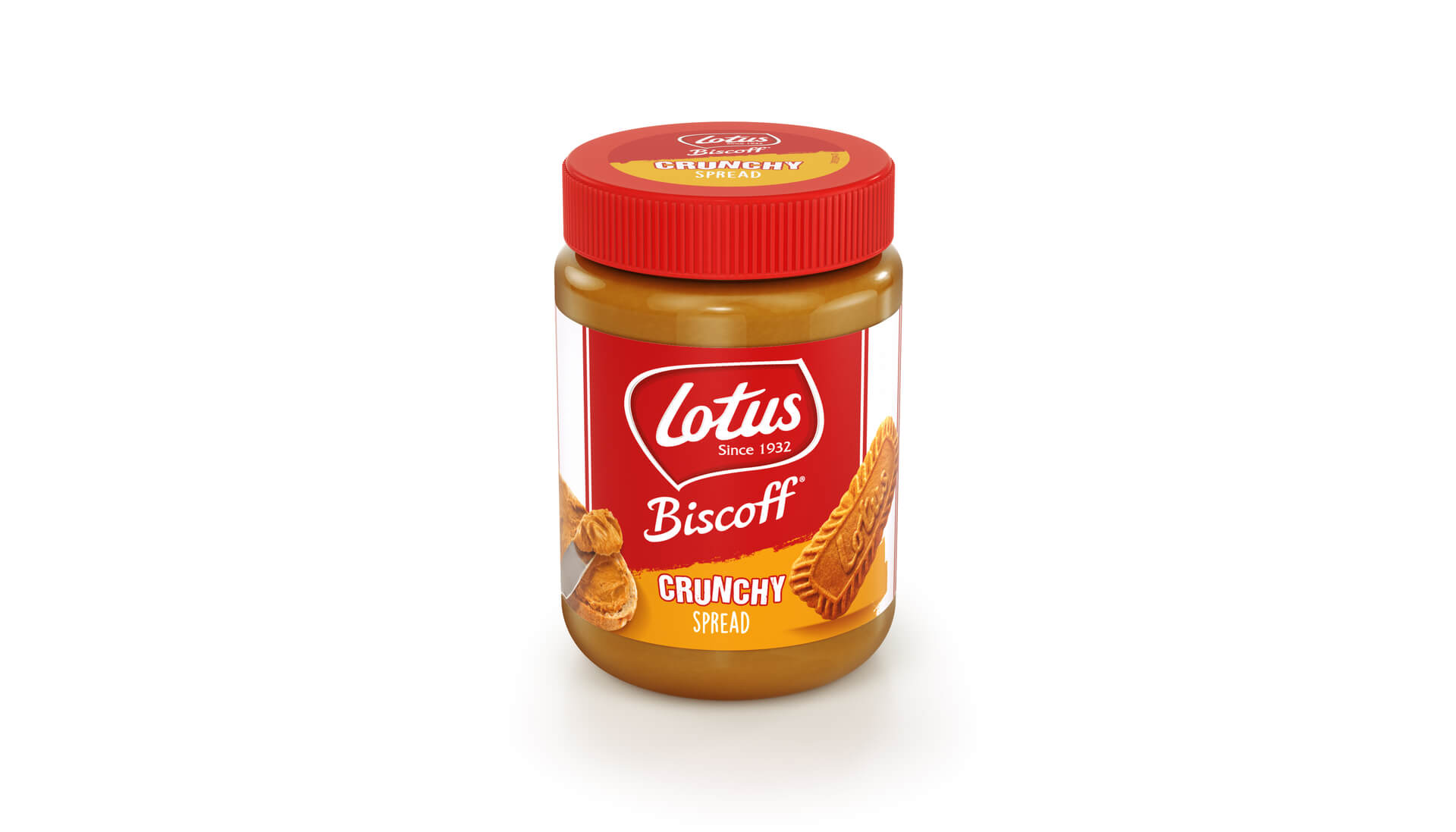 E-shop Lotus Biscoff Nátierka z karamelizovaných sušienok Crunchy 700 g
