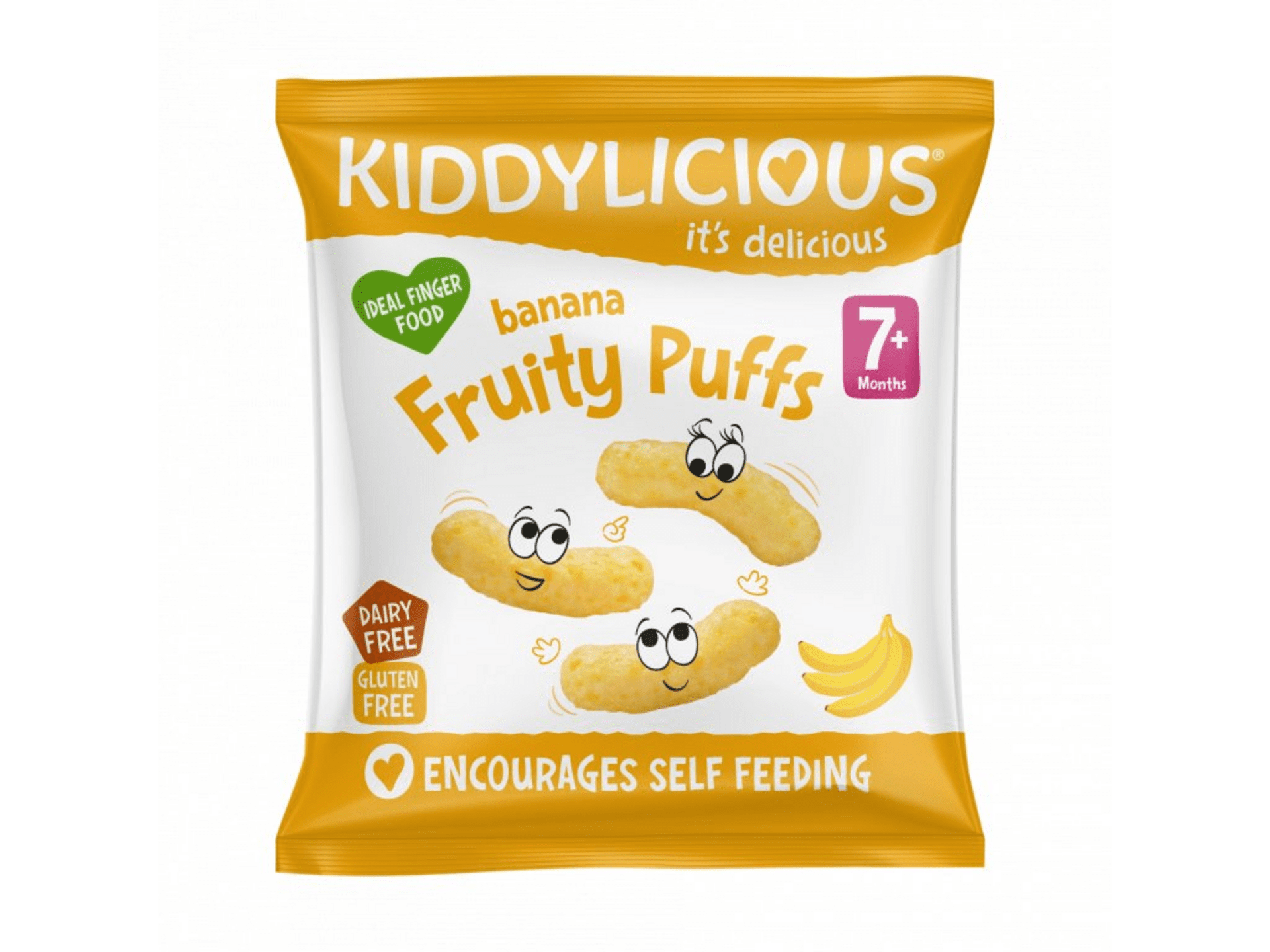 E-shop Kiddylicious veľké chrumky banánové 10 g