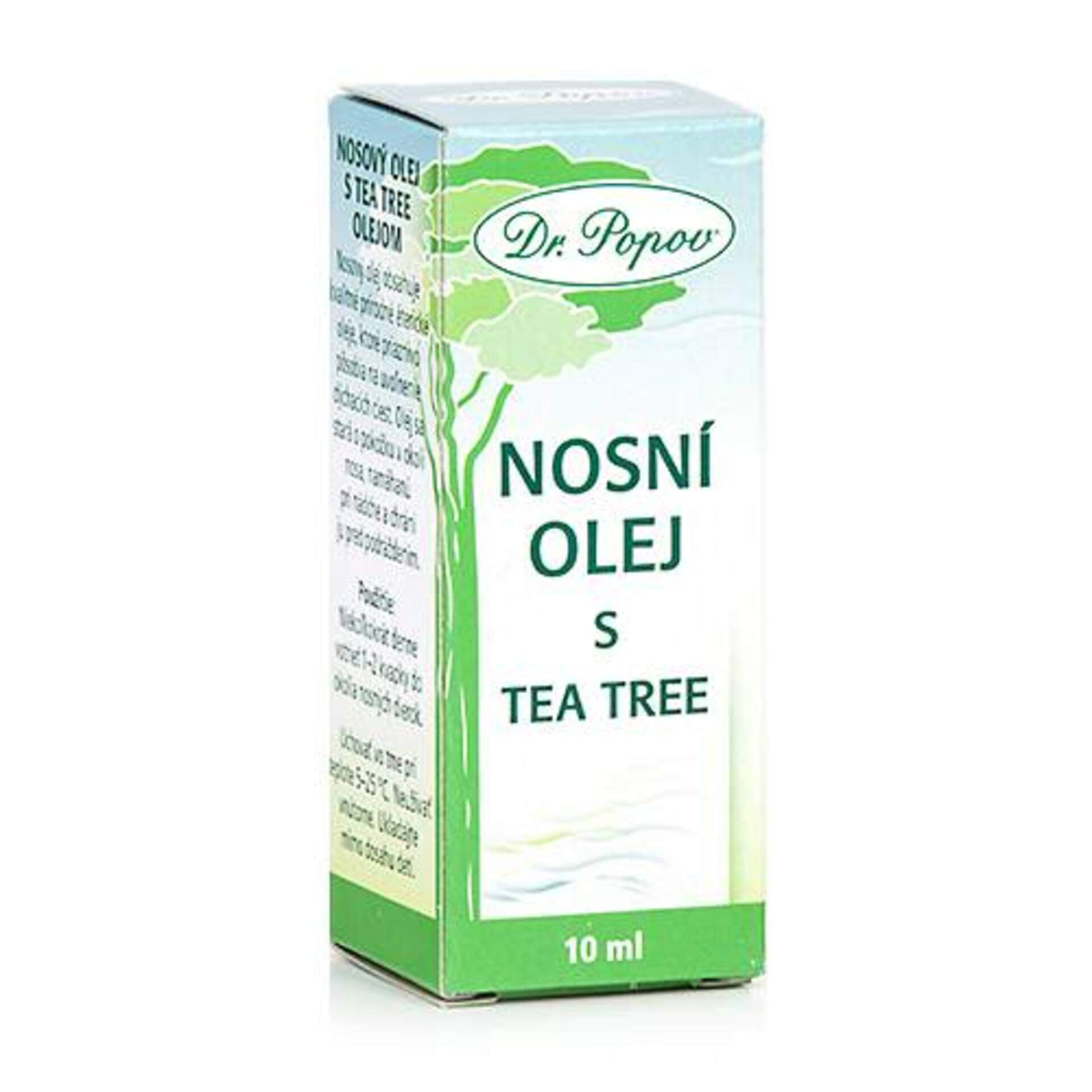 E-shop Dr. Popov Nosový olej s Tea Tree 10 ml