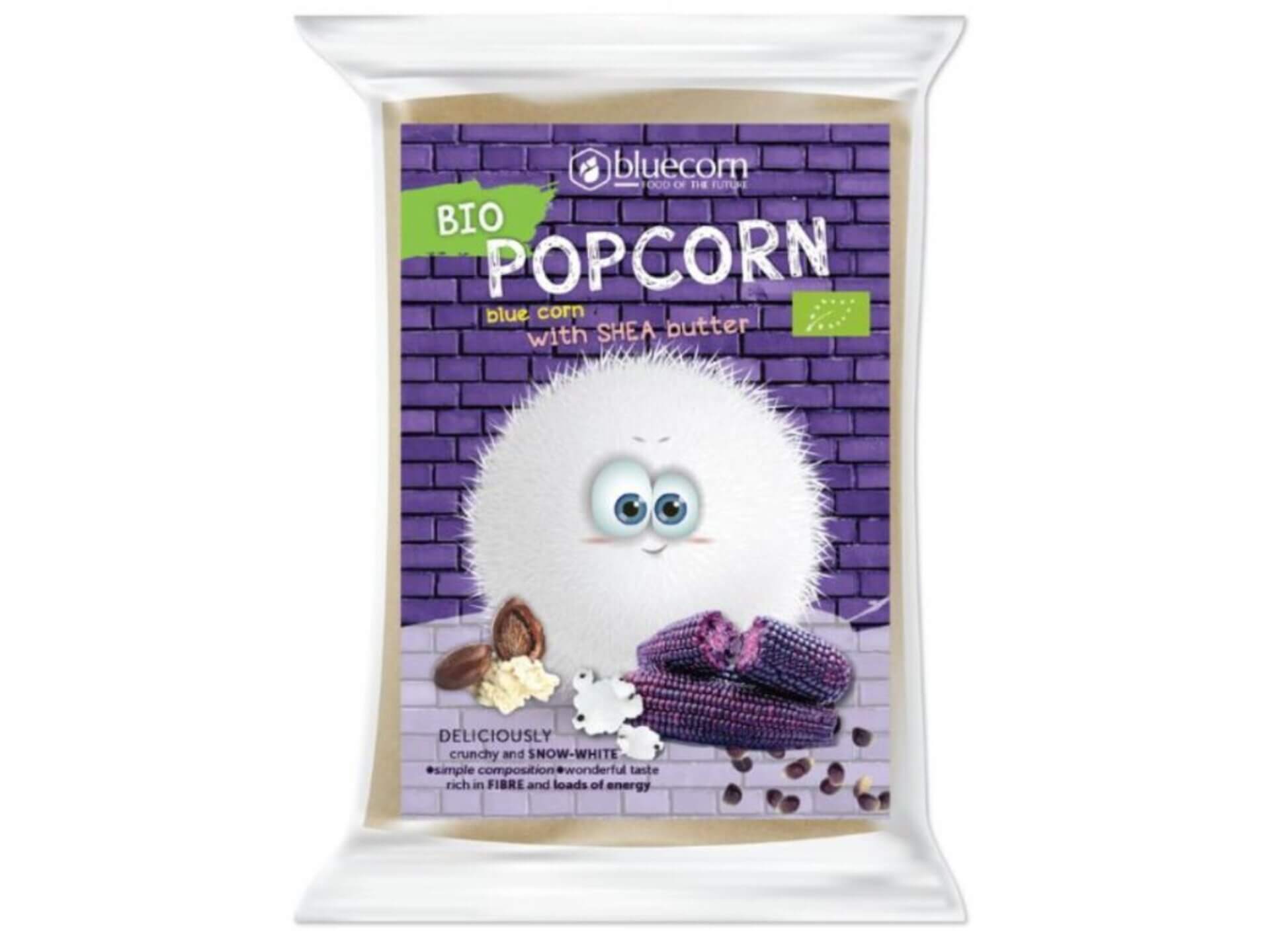E-shop Popcrop Modrá kukurica na popcorn s bambuckým maslom BIO 100 g