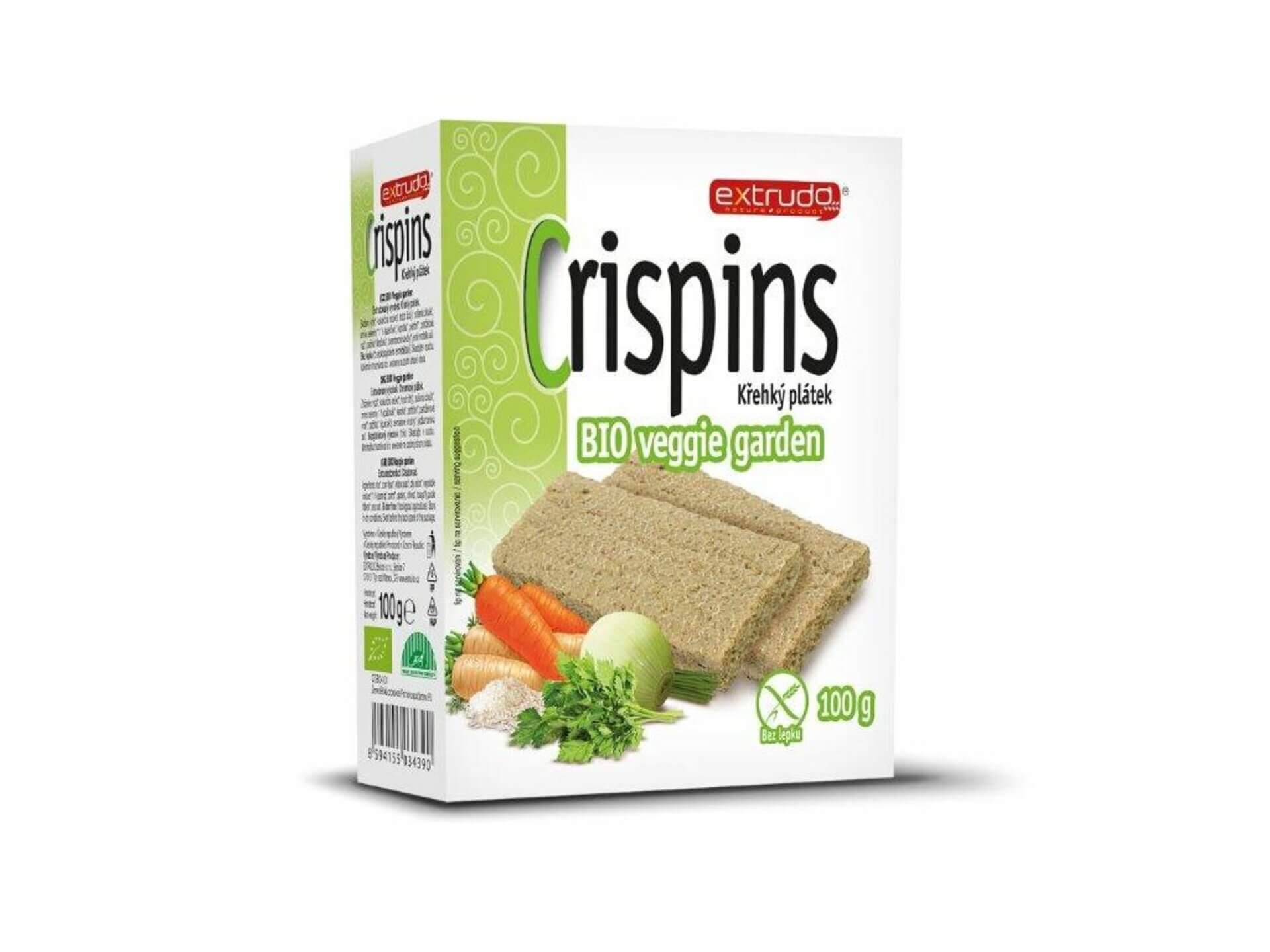 E-shop Extrudo Crispins Veggie garden 2x50 g
