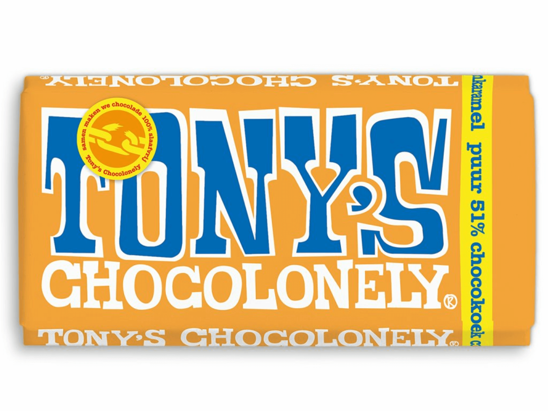 E-shop Tony’s Chocolonely Horká čokoláda, kakaová torta, karamel a citrón 180 g