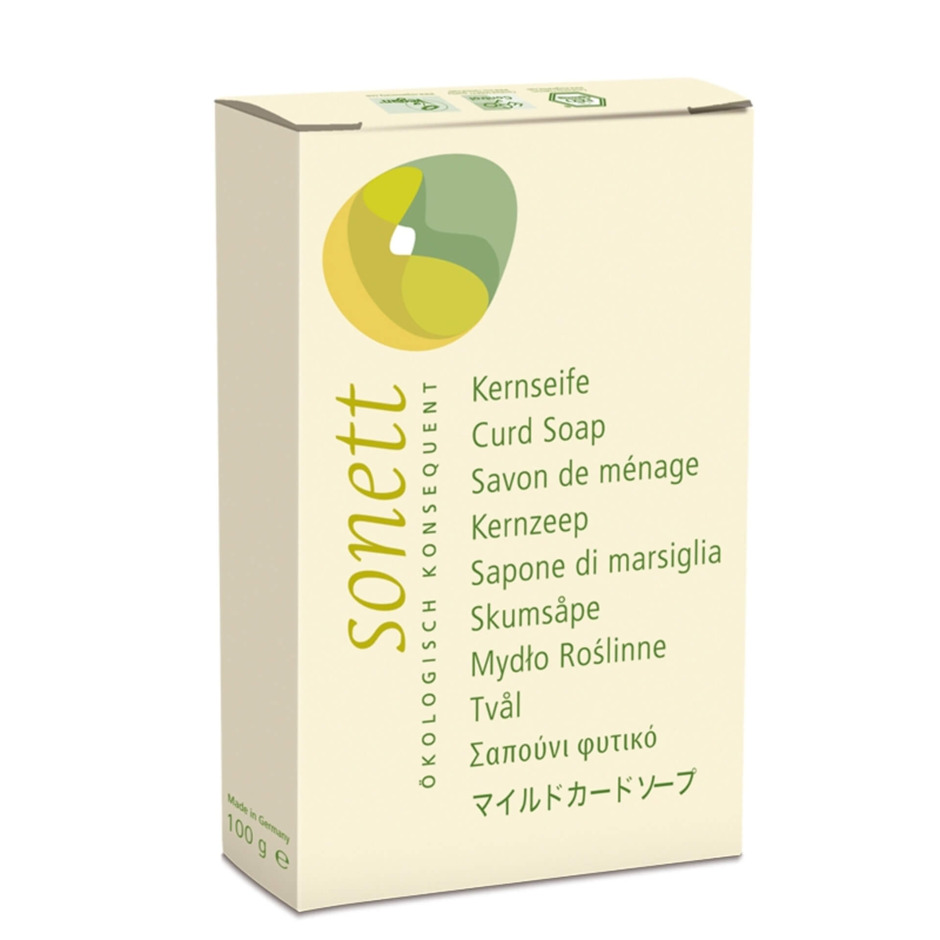 Značka SONETT - SONETT Tuhé mýdlo na ruce CURD SOAP 100 g