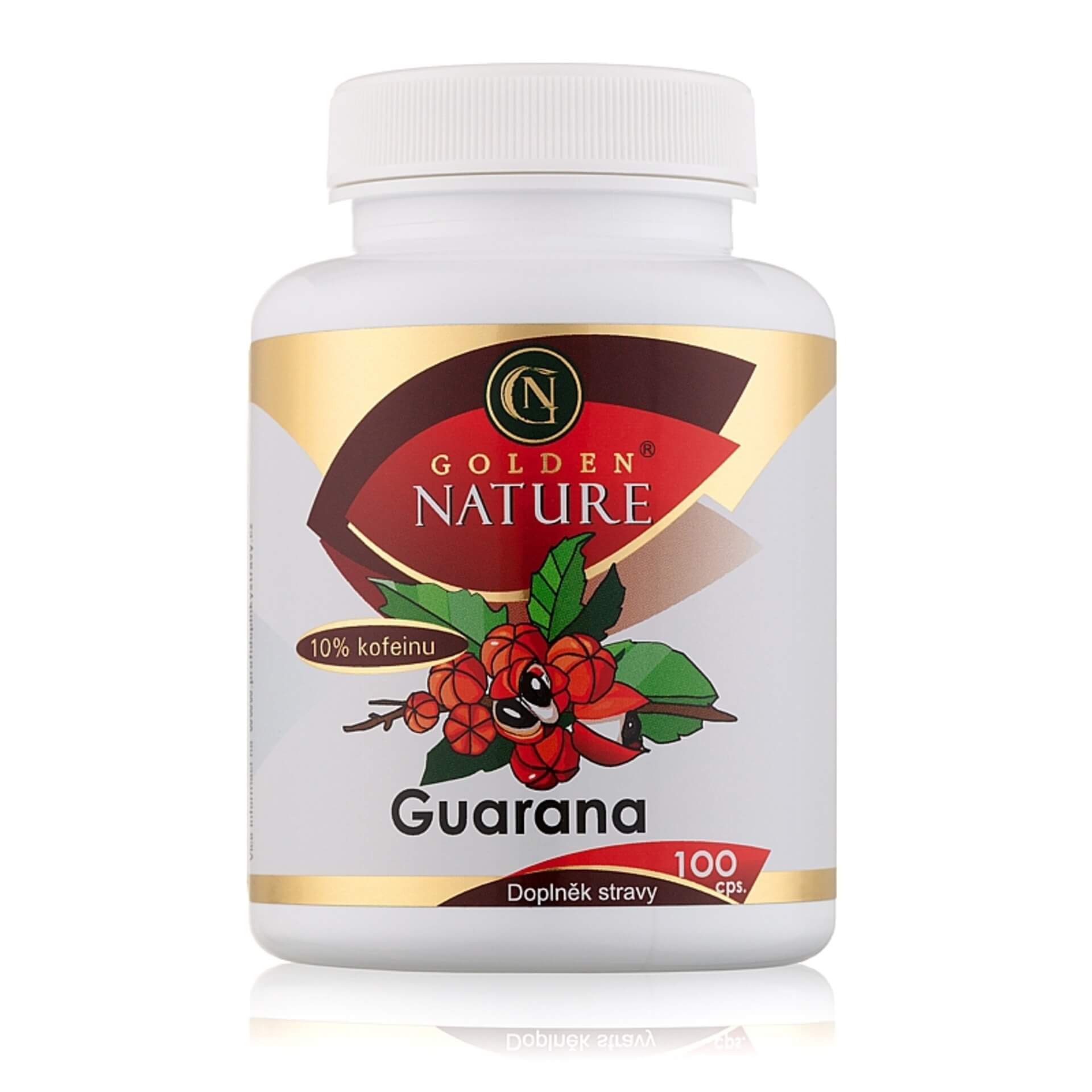 E-shop Golden Nature Guarana 10% kofeínu 100 tabliet