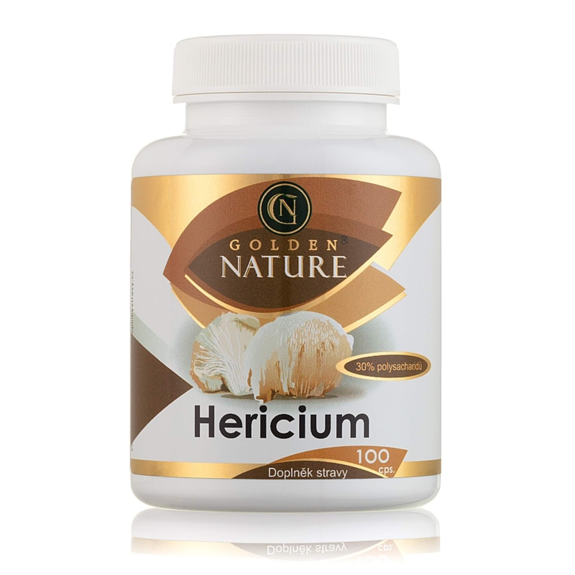 E-shop Golden Nature Hericium 30% polysacharidov 100 kapsúl
