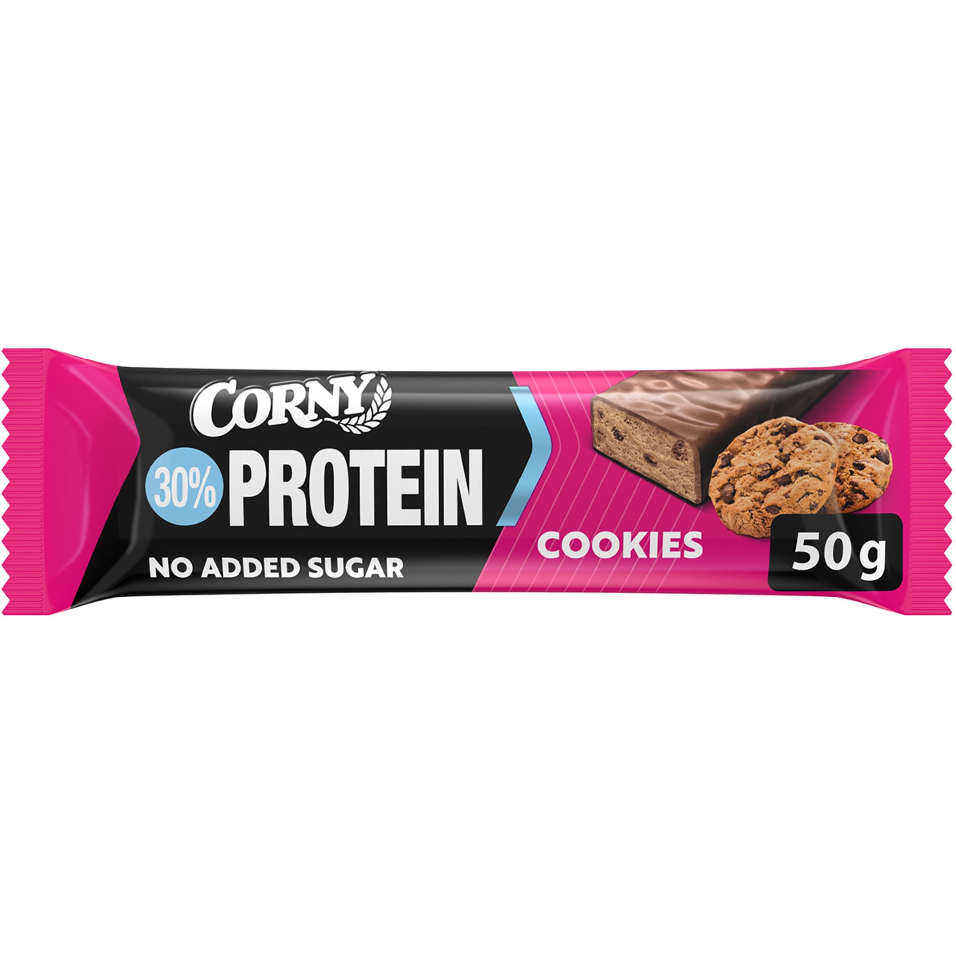 CORNY Protein 30 % proteinová tyčinka cookies 50 g