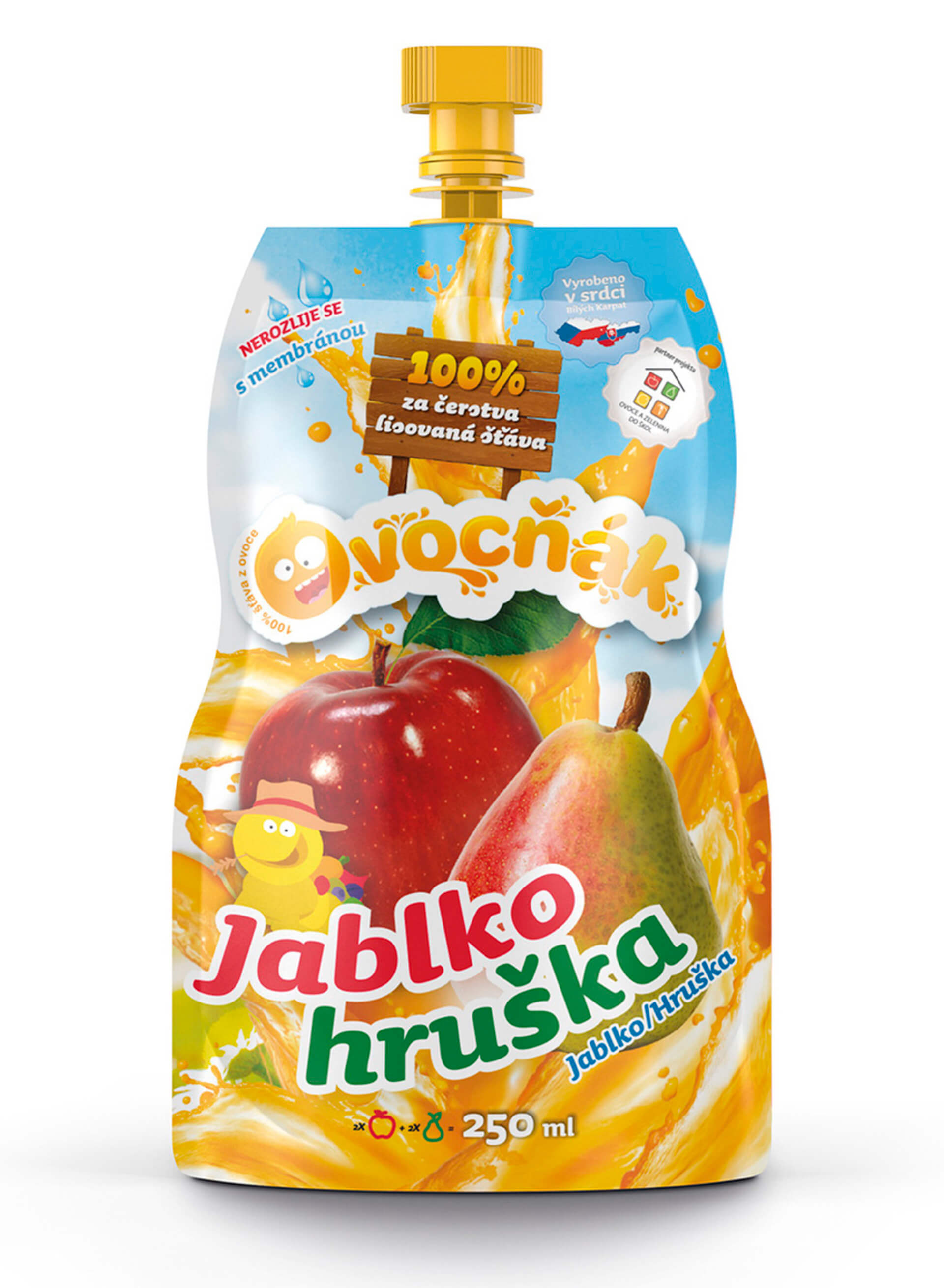 E-shop Ovocňák Mušt jablko - hruška 250 ml