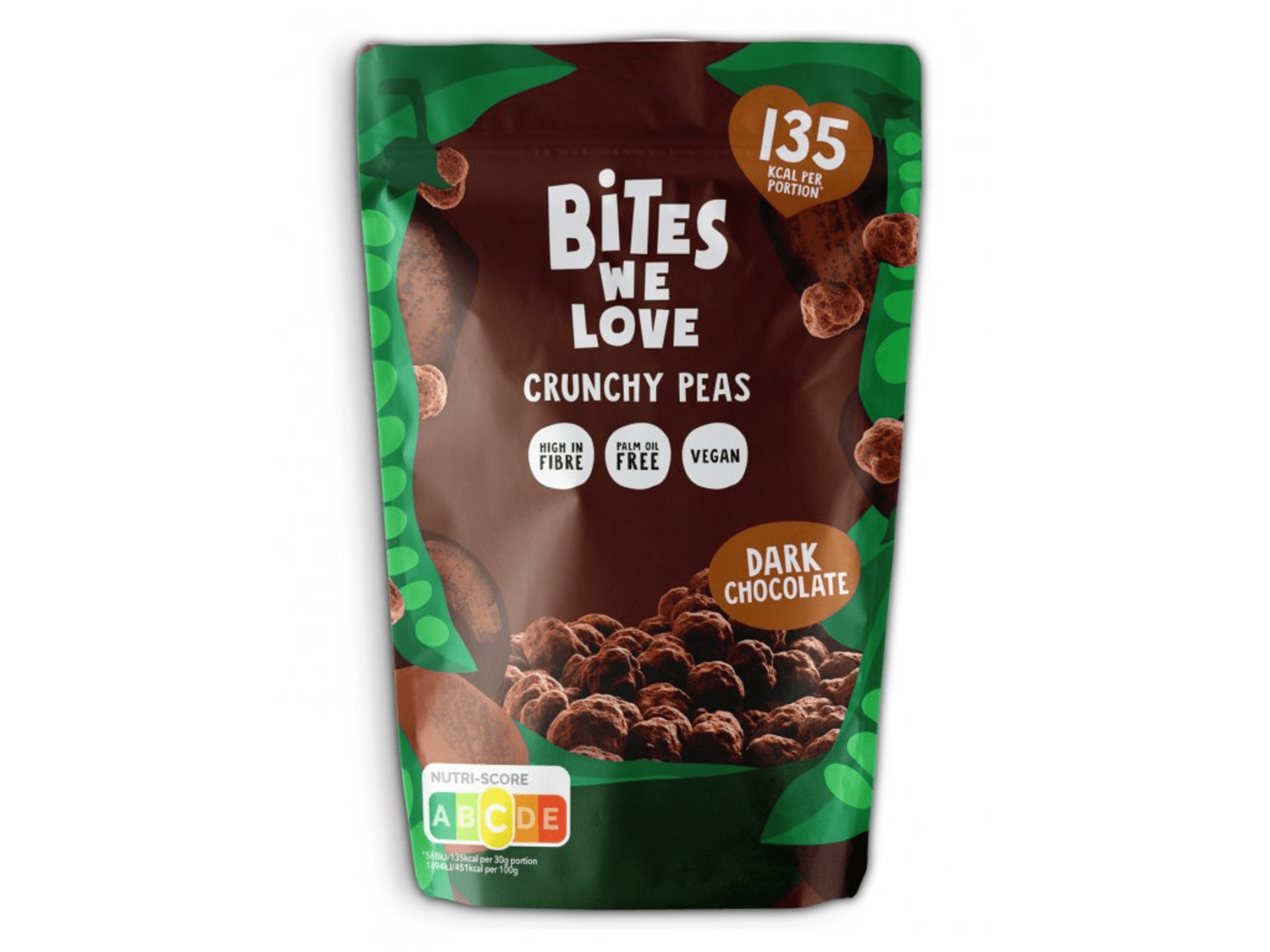 Bites we love Chrumkavý hrach, horká čokoláda 100 g