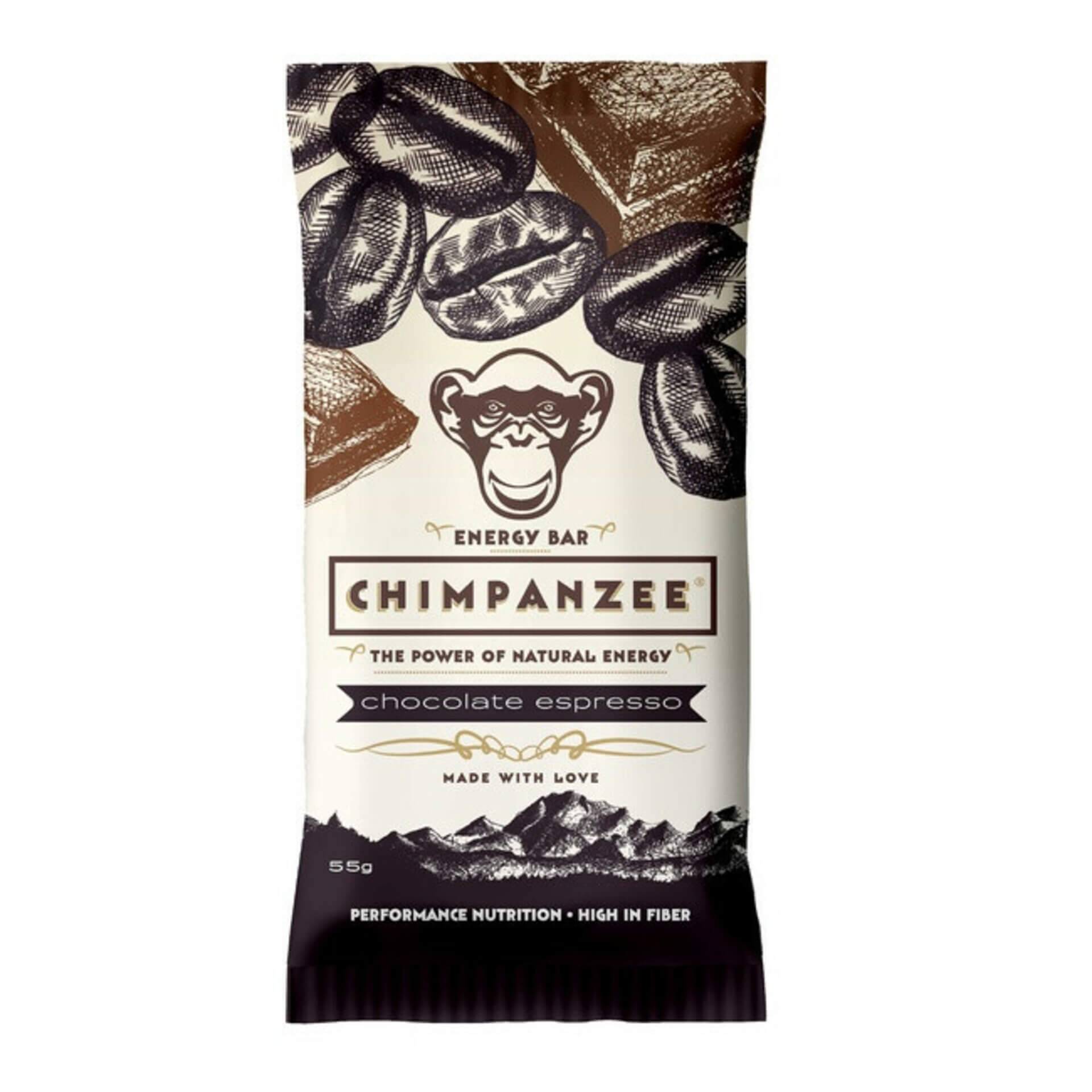 E-shop Chimpanzee ENERGY BAR Chocolate Espresso 55 g