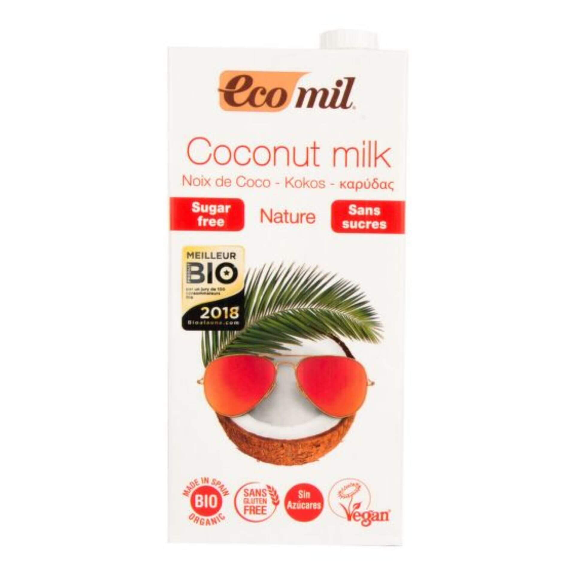 E-shop Ecomil Nápoj z kokosu nature BIO 1l