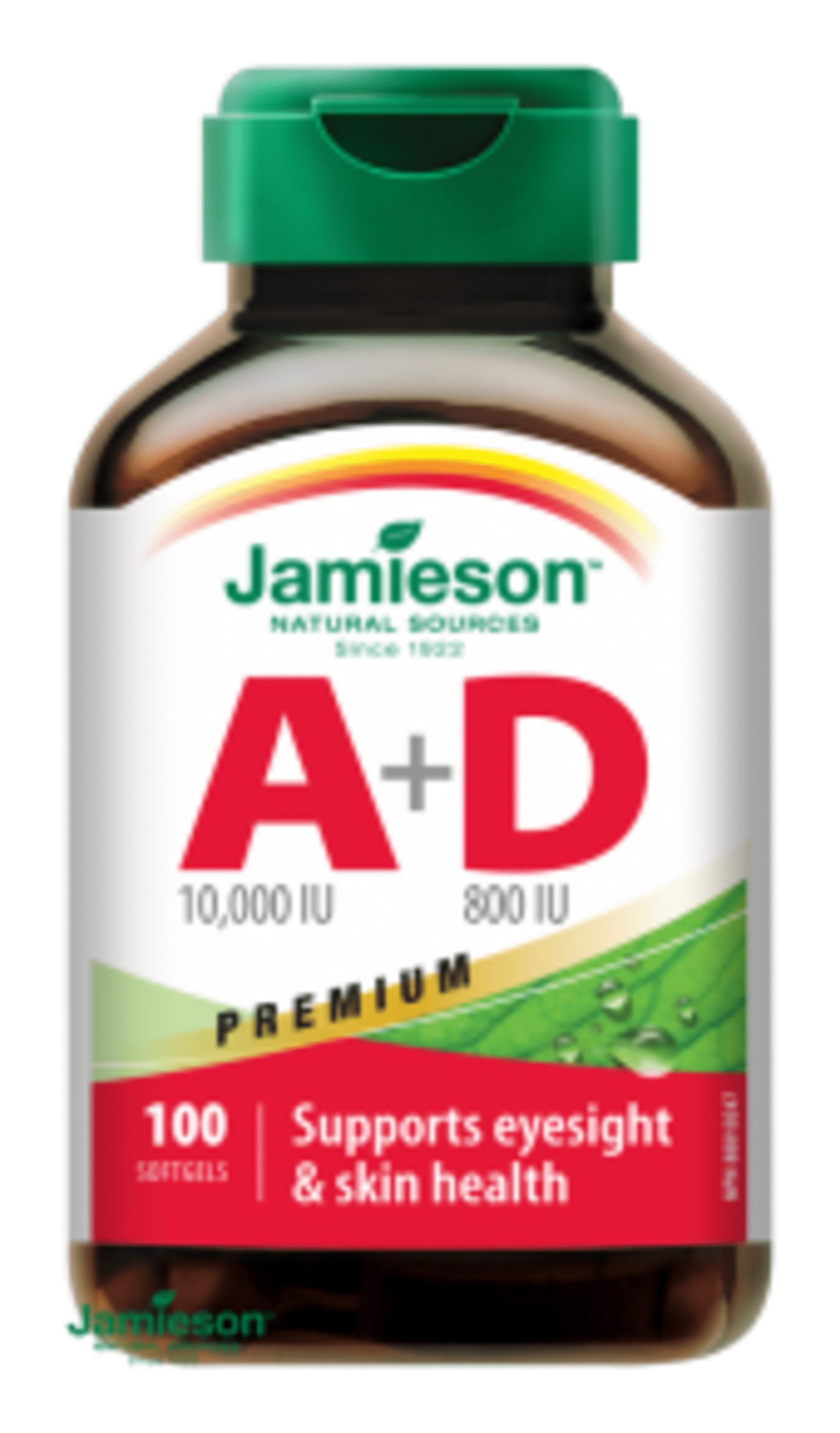 E-shop Jamieson Vitamín A a D Premium 10000 IU / 800 IU 100 kapslí (3 mesiace)