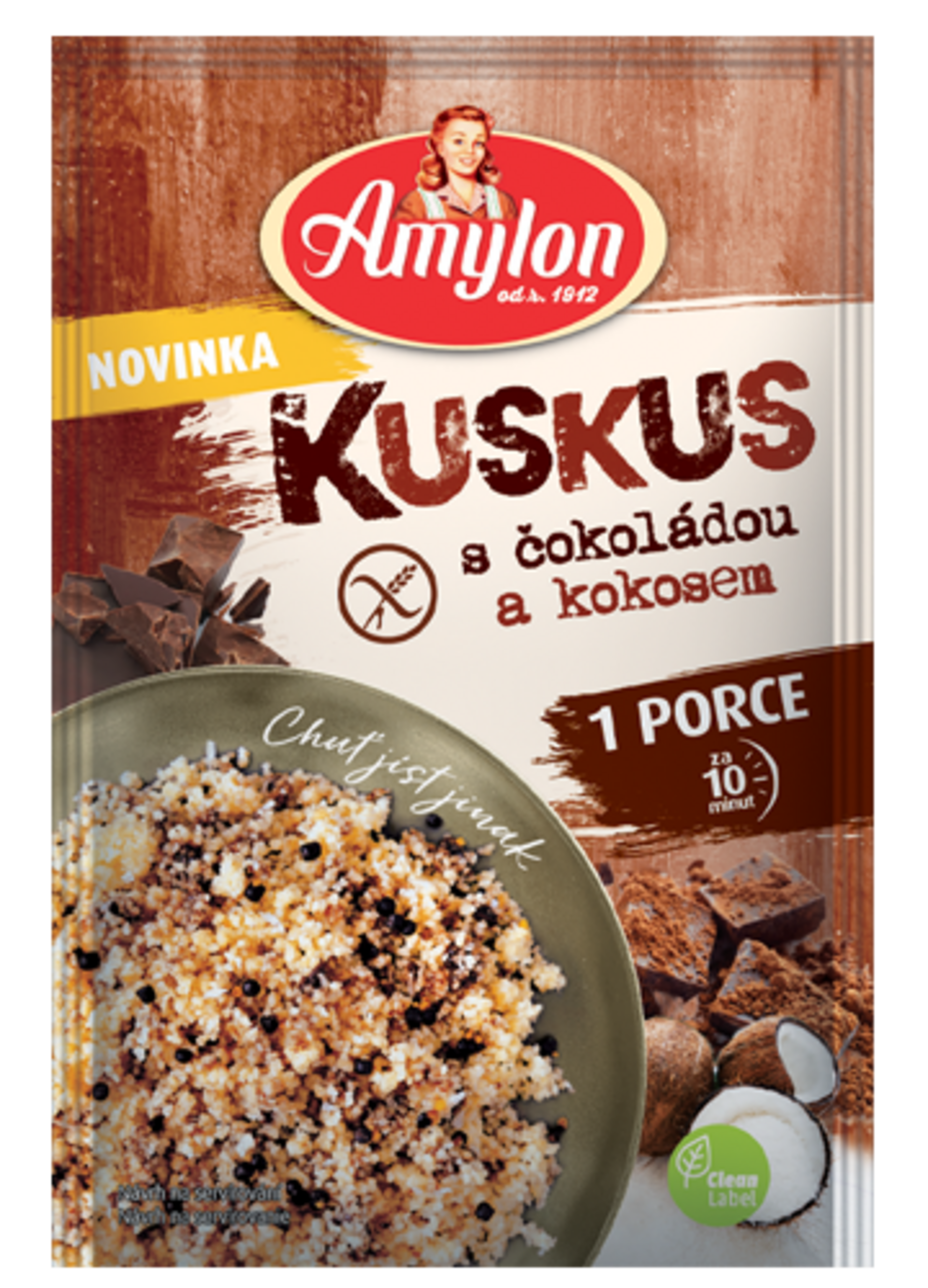 E-shop Amylon Kuskus s čokoládou a kokosom 75 g