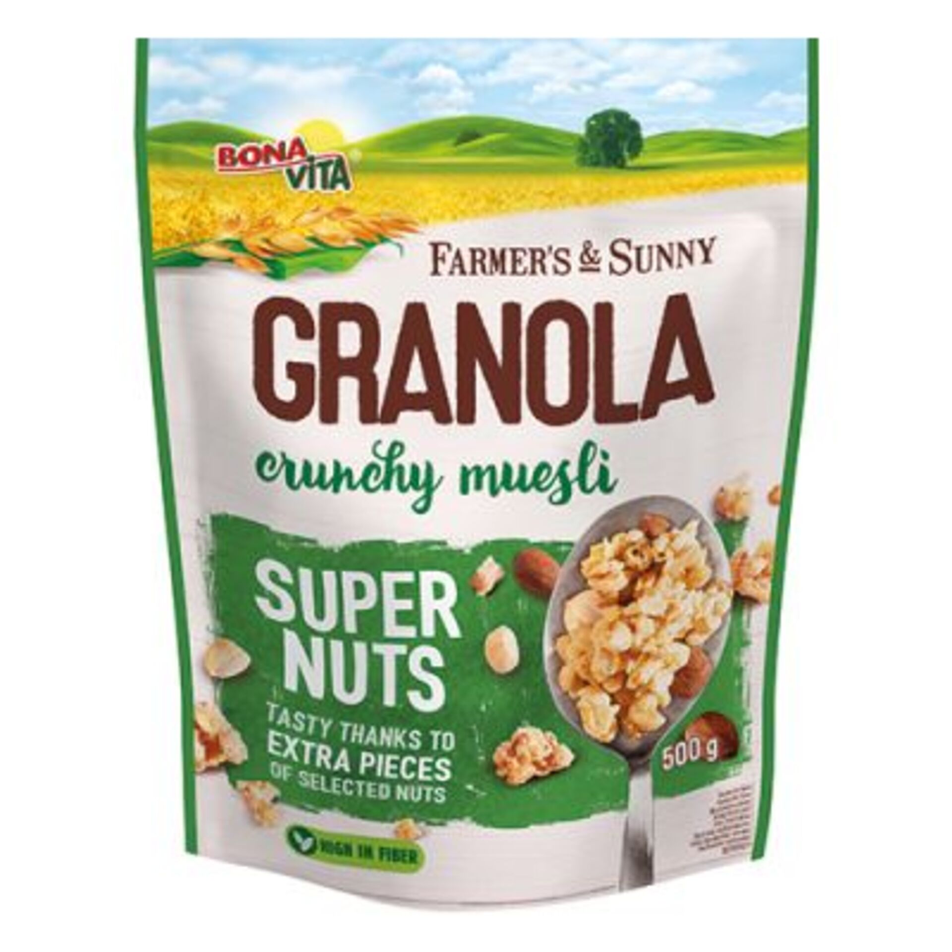 E-shop Bonavita musli Granolové super orech 500 g