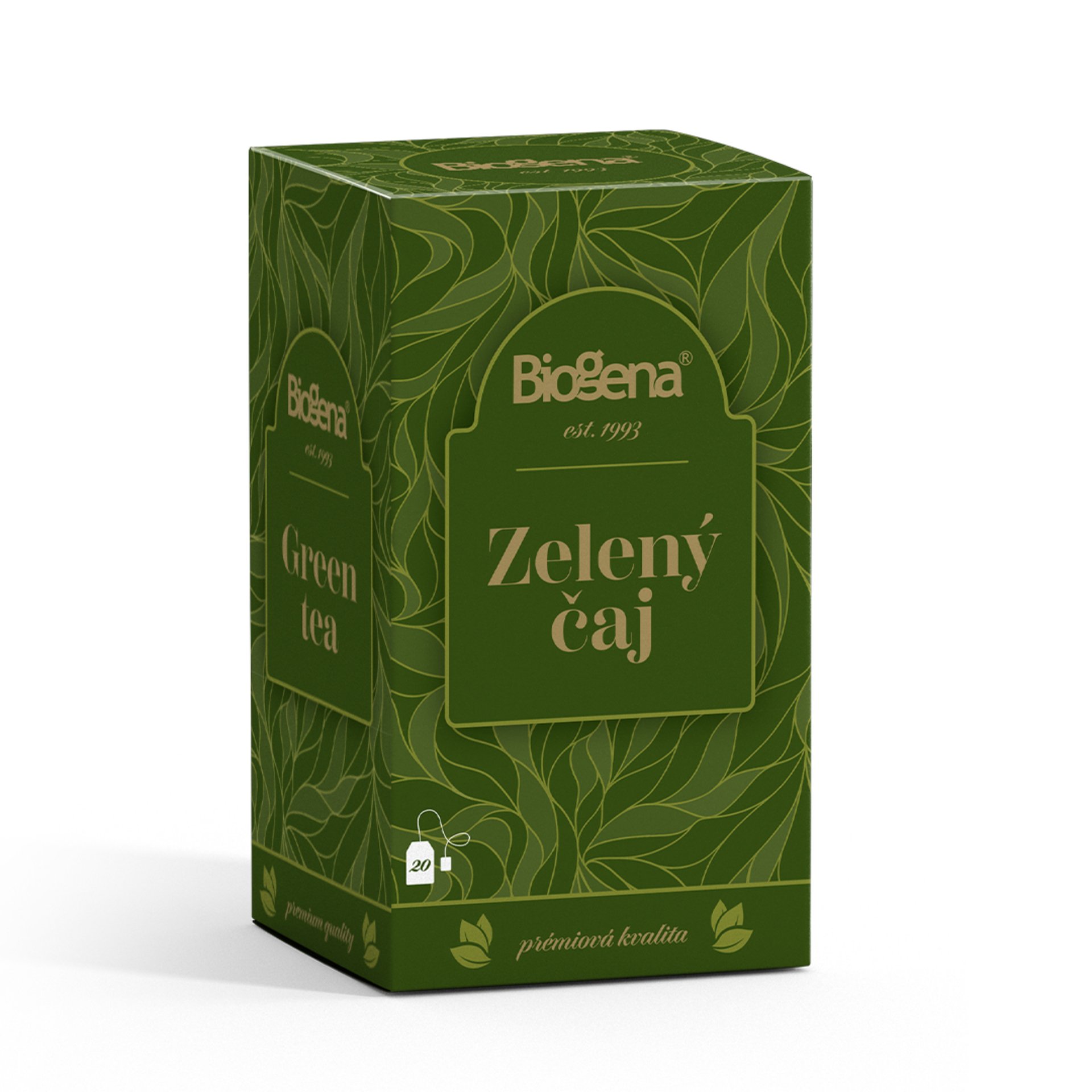 E-shop Biogéna Traditional Green tea 20 sáčkov