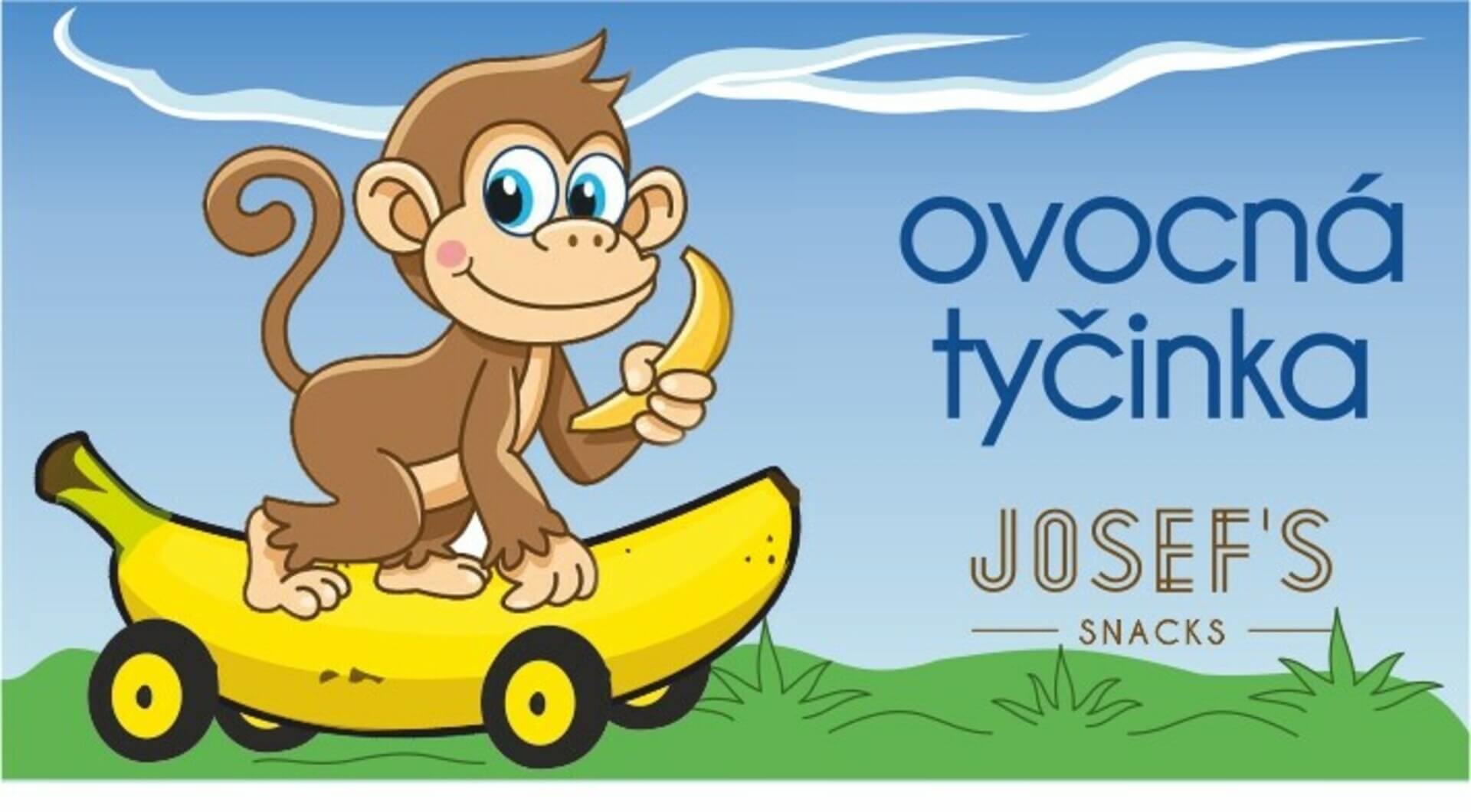 E-shop Josef 's snacks Detská tyčinka banán 30 g