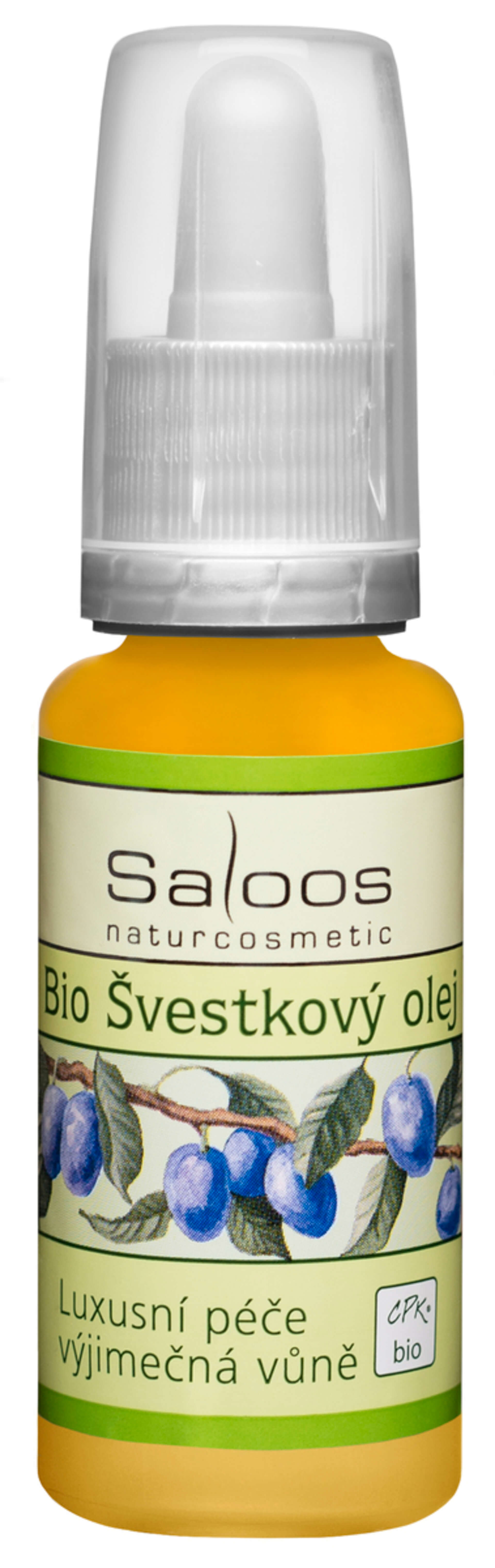 Saloos Bio Slivkový olej 20 ml